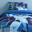 طقم لحاف وشرشف كامل 5 قطع بطبعات - مغامرات باتمان - 160x220 سم-kids-beddingandwindows-bedding-comforters-image-6