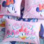طقم لحاف وشرشف مفرد 5 قطع بطبعات - ميني آند دايزي - 135x220 سم-kids-beddingandwindows-bedding-comforters-image-5