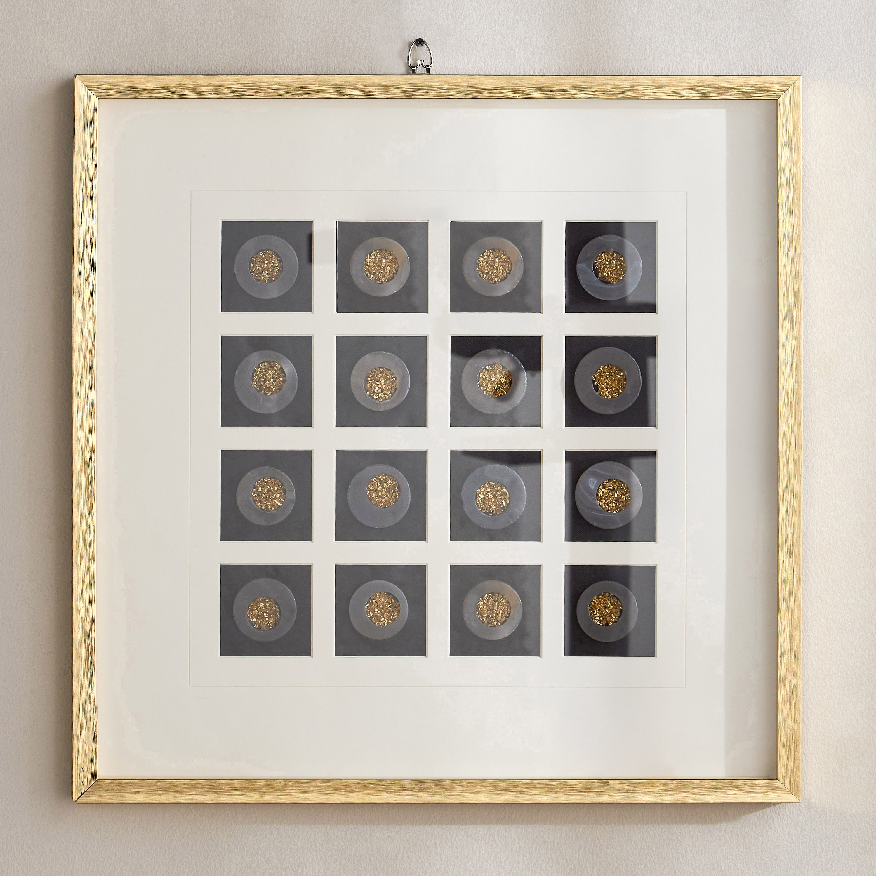 Veyra Agate Shadow Box - 60x60 cm