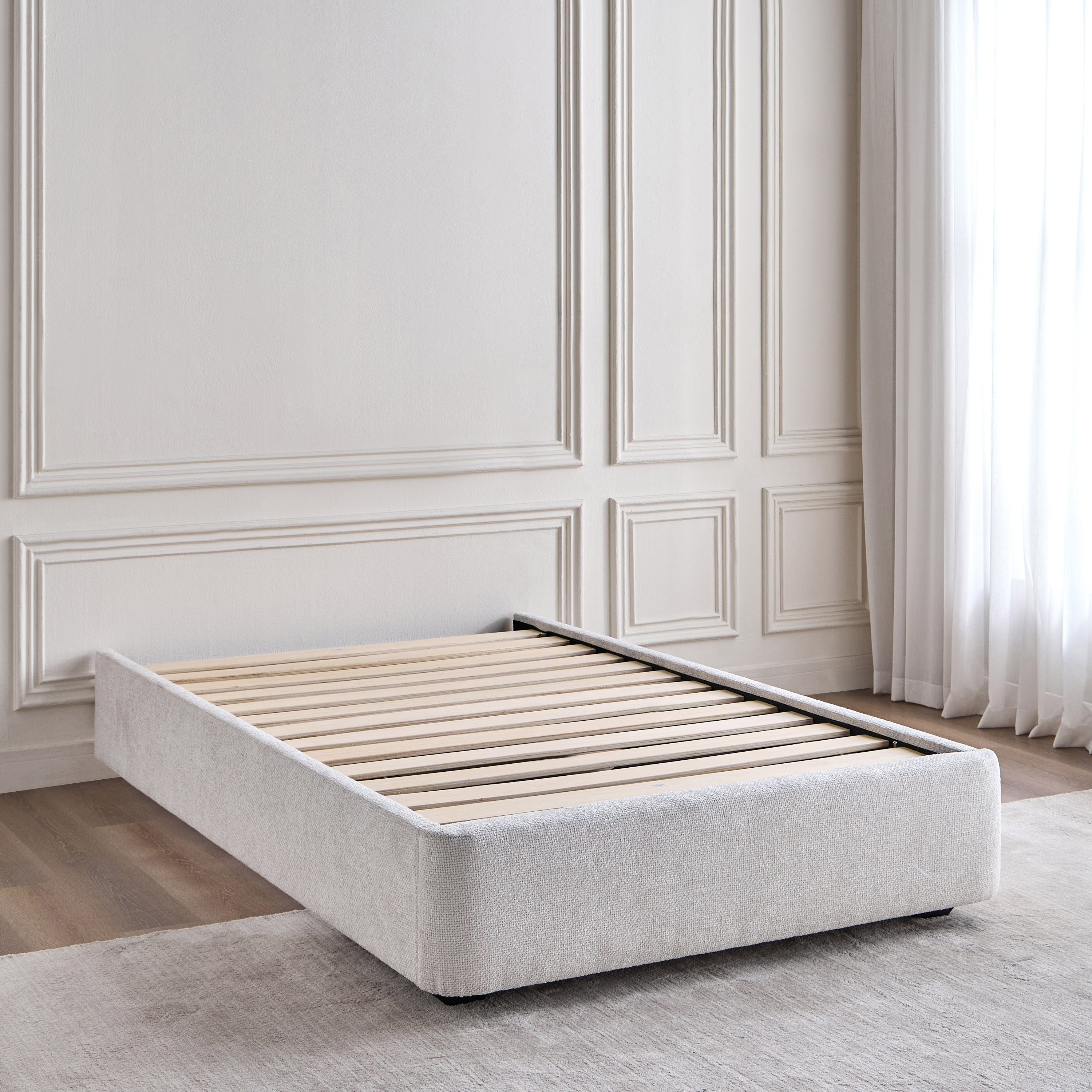 Stellar Single Modular Bed Base with Drawer - 120x200 cm-furniture-modular-modularbeds-stellar-image-1