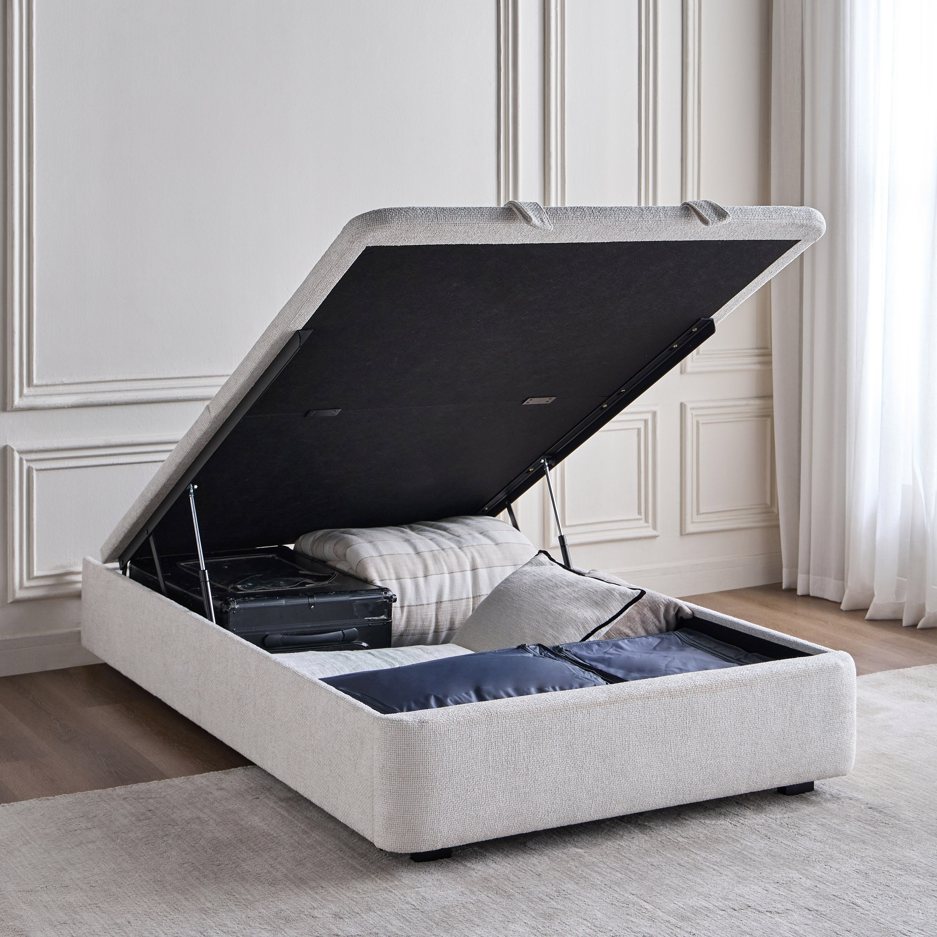 Stellar Single Hydraulic Bed Base - 120x200 cm-furniture-modular-modularbeds-stellar-image-1