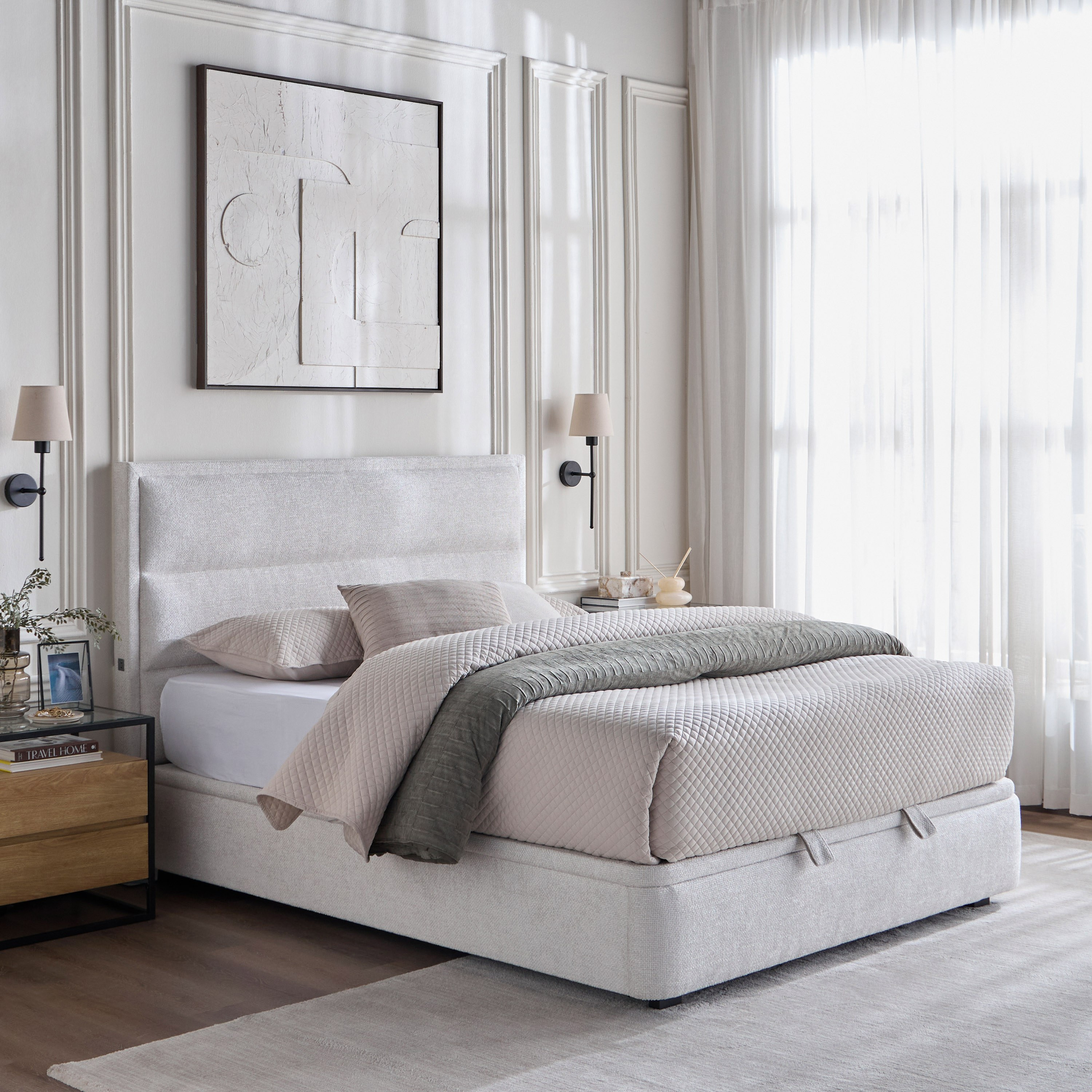 Stellar Queen Modular Hydraulic Bed Base - 160x200 cm-furniture-modular-modularbeds-stellar-image-15