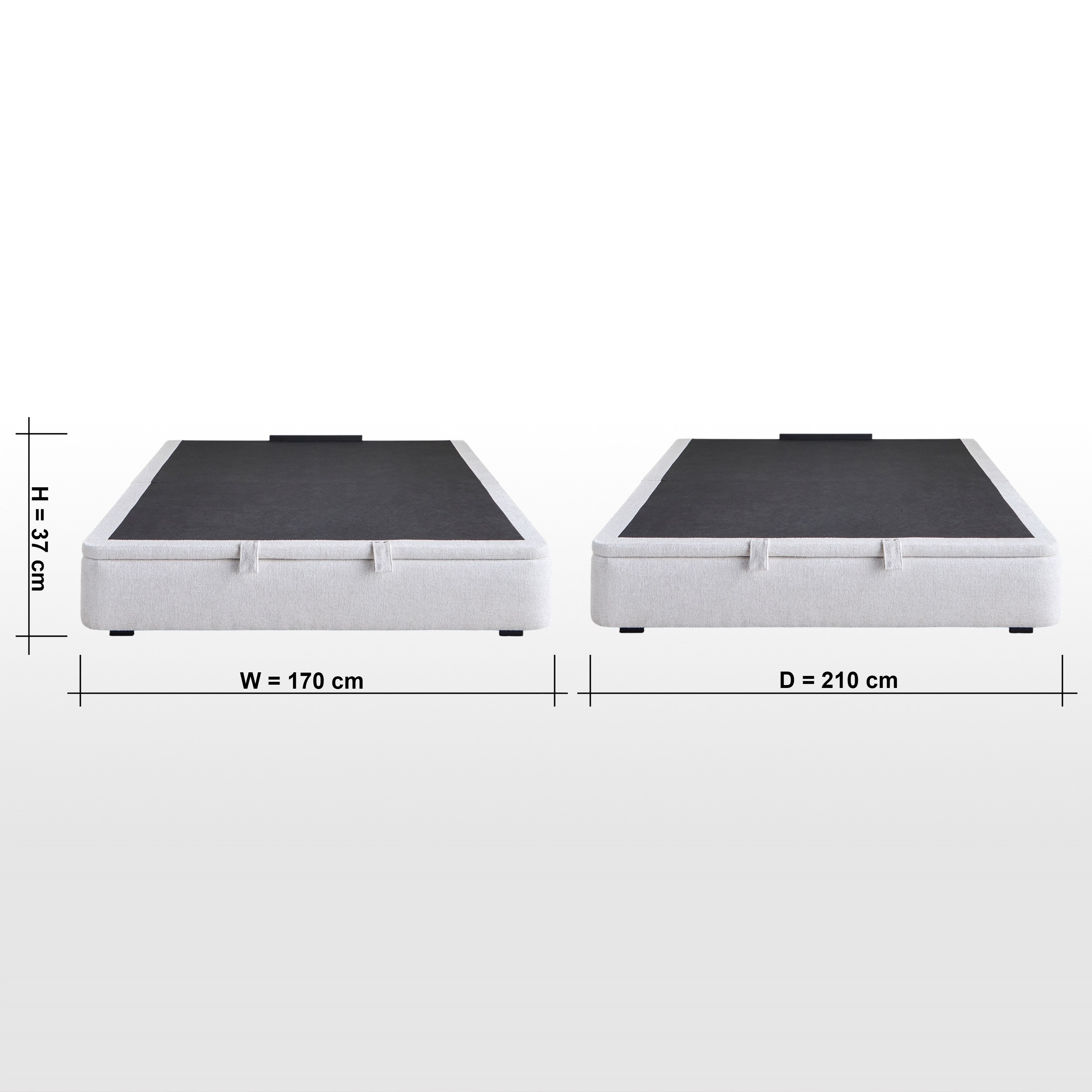 Stellar Queen Modular Hydraulic Bed Base - 160x200 cm-furniture-modular-modularbeds-stellar-image-16