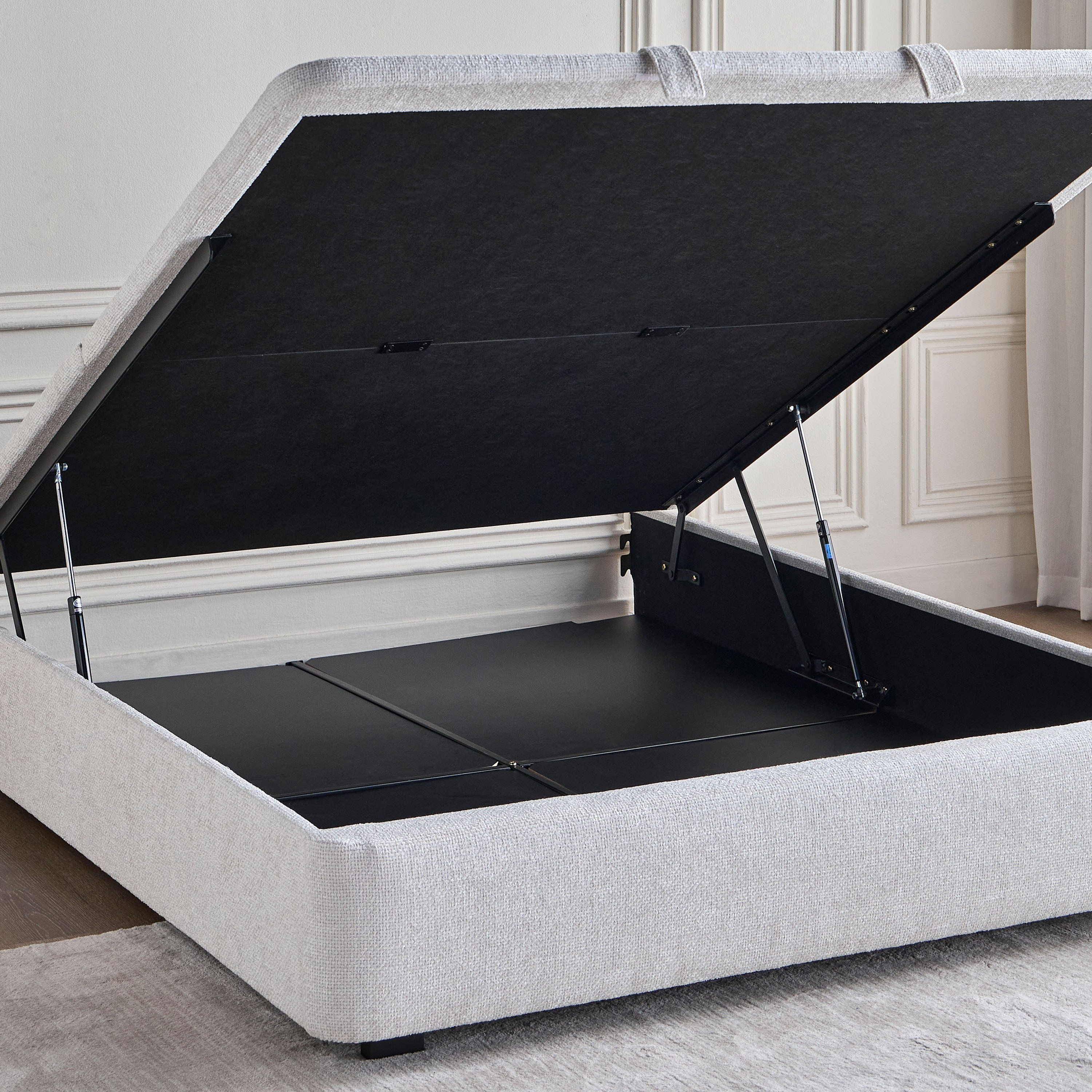 Stellar Queen Modular Hydraulic Bed Base - 160x200 cm-furniture-modular-modularbeds-stellar-image-4