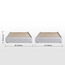 Stellar Super King Modular Bed Base with Drawer - 200x200 cm-InfluencerCodes_Ramadan26_All_20012026-image-13