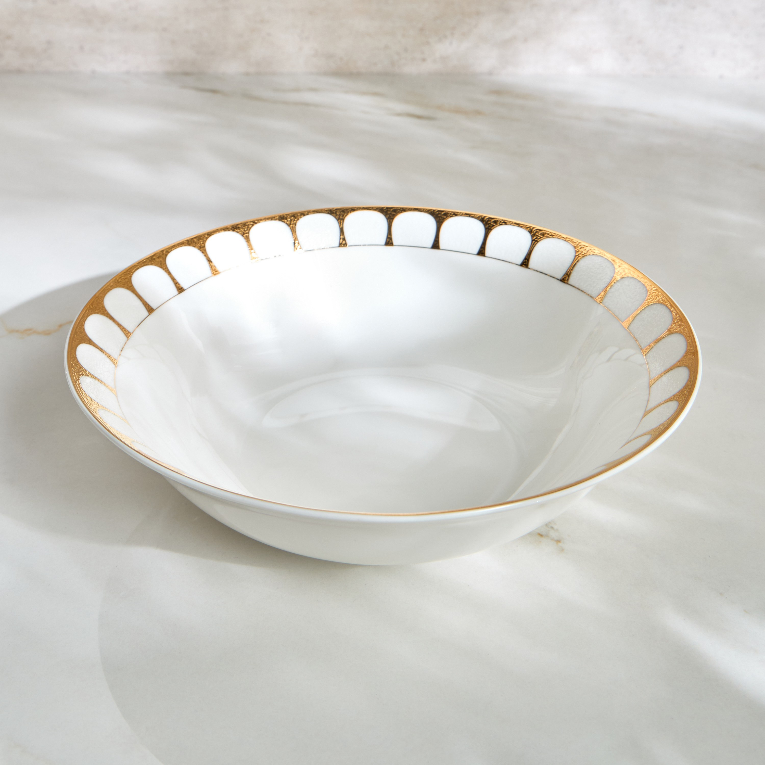 Habib New Bone China Serving Bowl - 23 cm