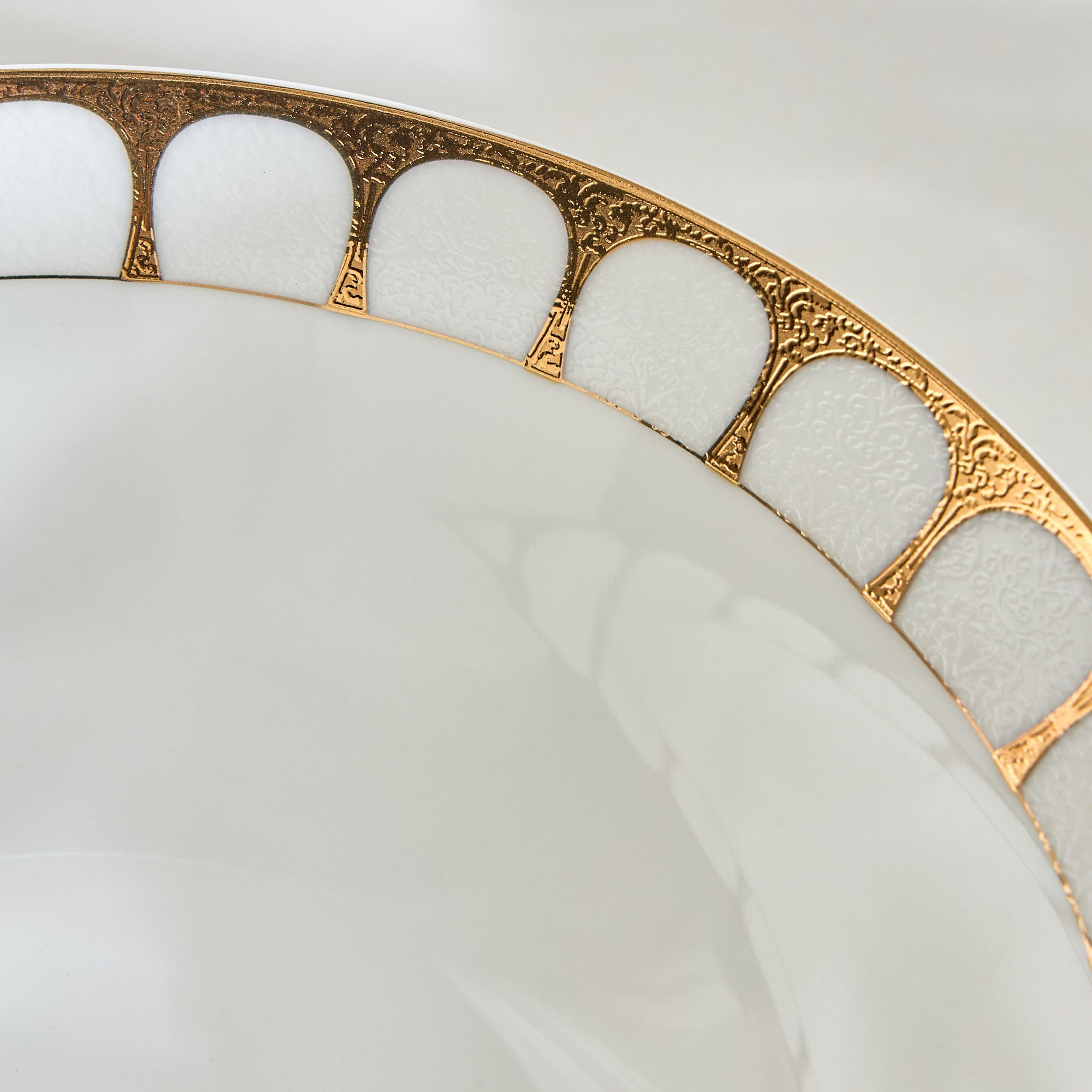 صحن تقديم خزف صيني - حبيب - 23 سم-household-dining-dinnerware-dinnerwarecollections-image-2