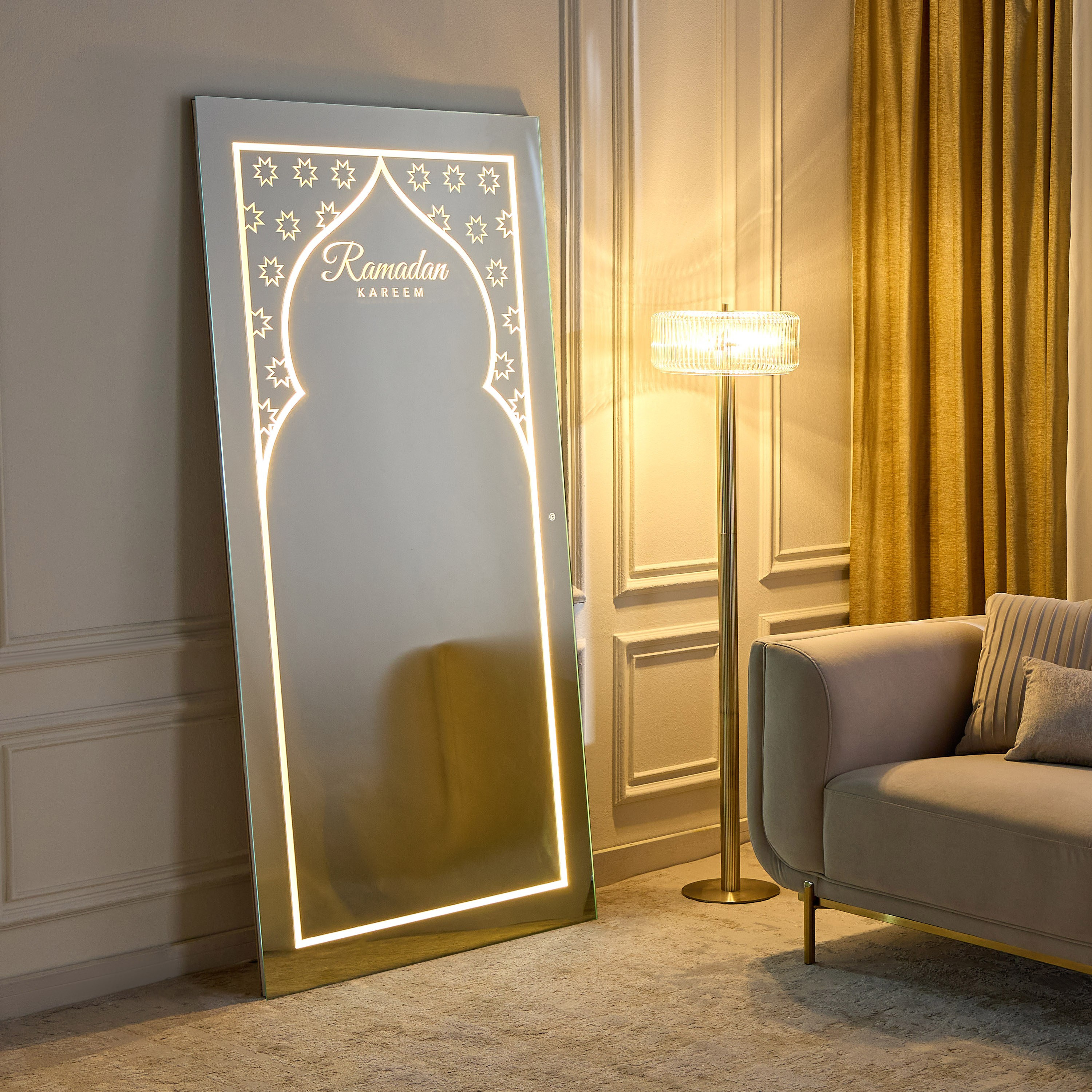 Tabia LED Leaner Mirror - 200x100 cm-household-walldecorandmirrors-mirrors-floormirrors-image-5