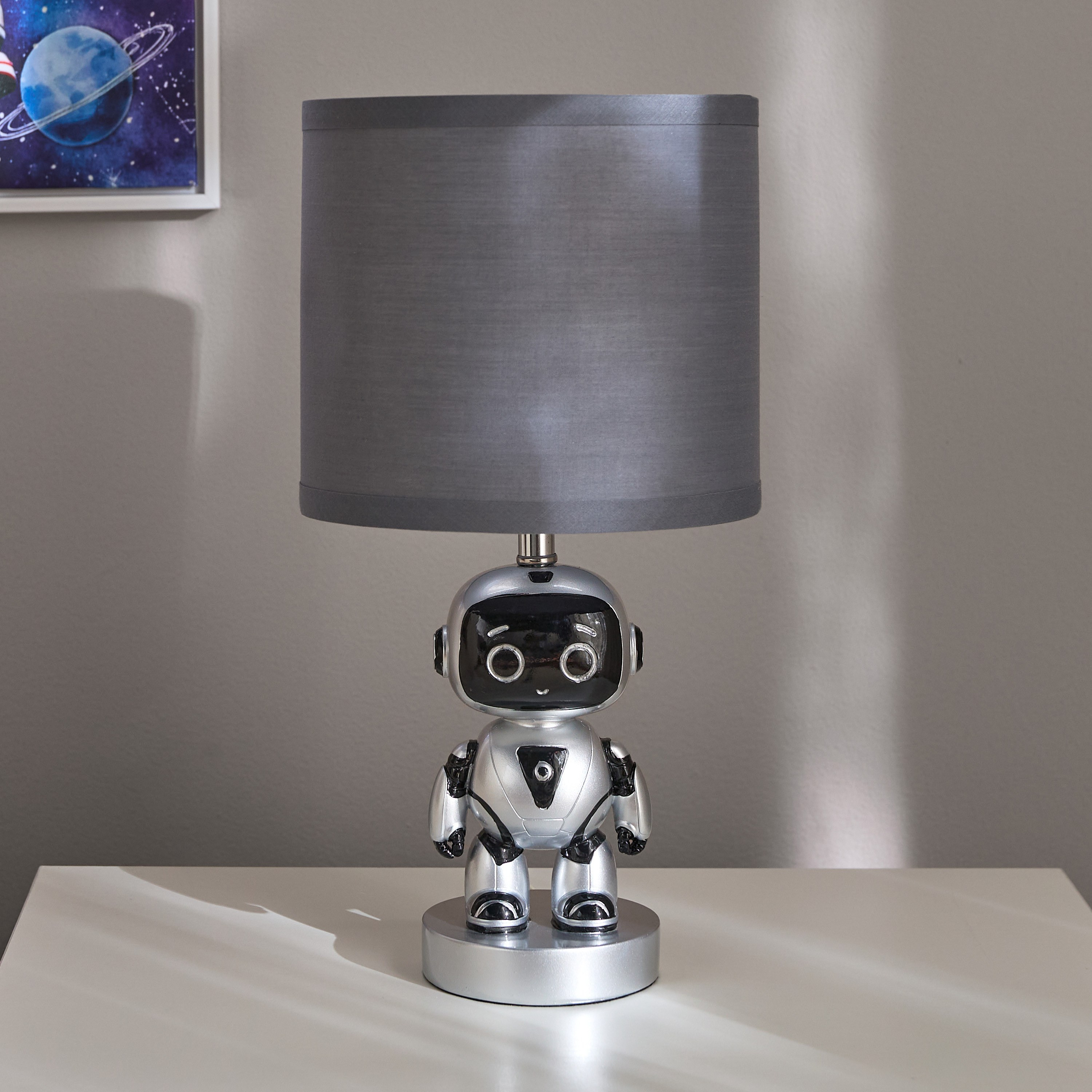 مصباح طاولة راتنج روبوت - لاين - 34 سم-babyandkids-decorandlighting-lighting-tablelamps-image-1