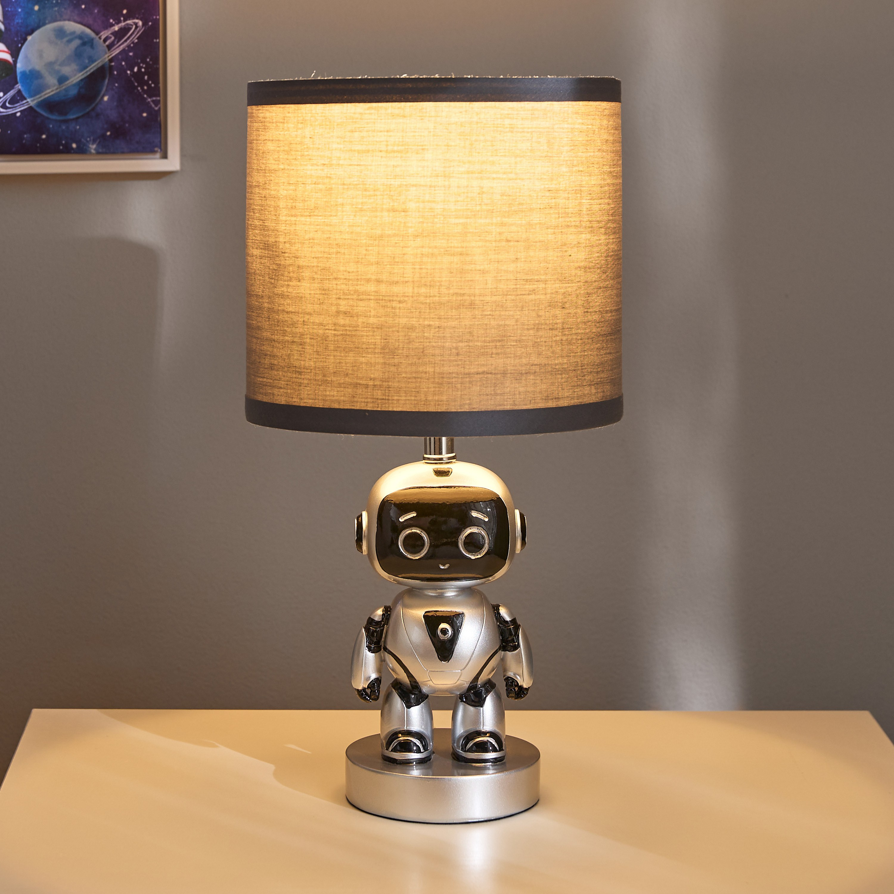 مصباح طاولة راتنج روبوت - لاين - 34 سم-babyandkids-decorandlighting-lighting-tablelamps-image-2