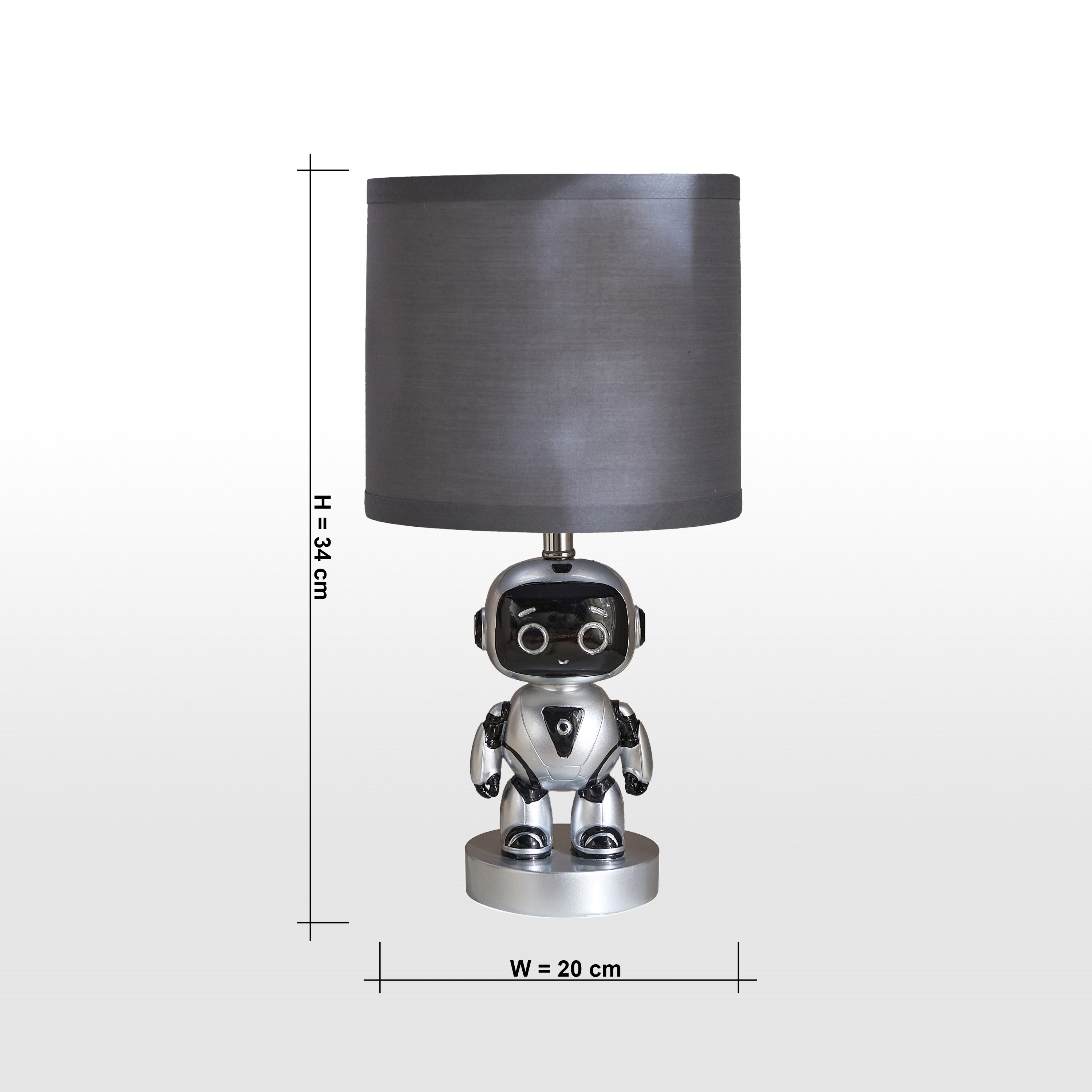 مصباح طاولة راتنج روبوت - لاين - 34 سم-babyandkids-decorandlighting-lighting-tablelamps-image-5