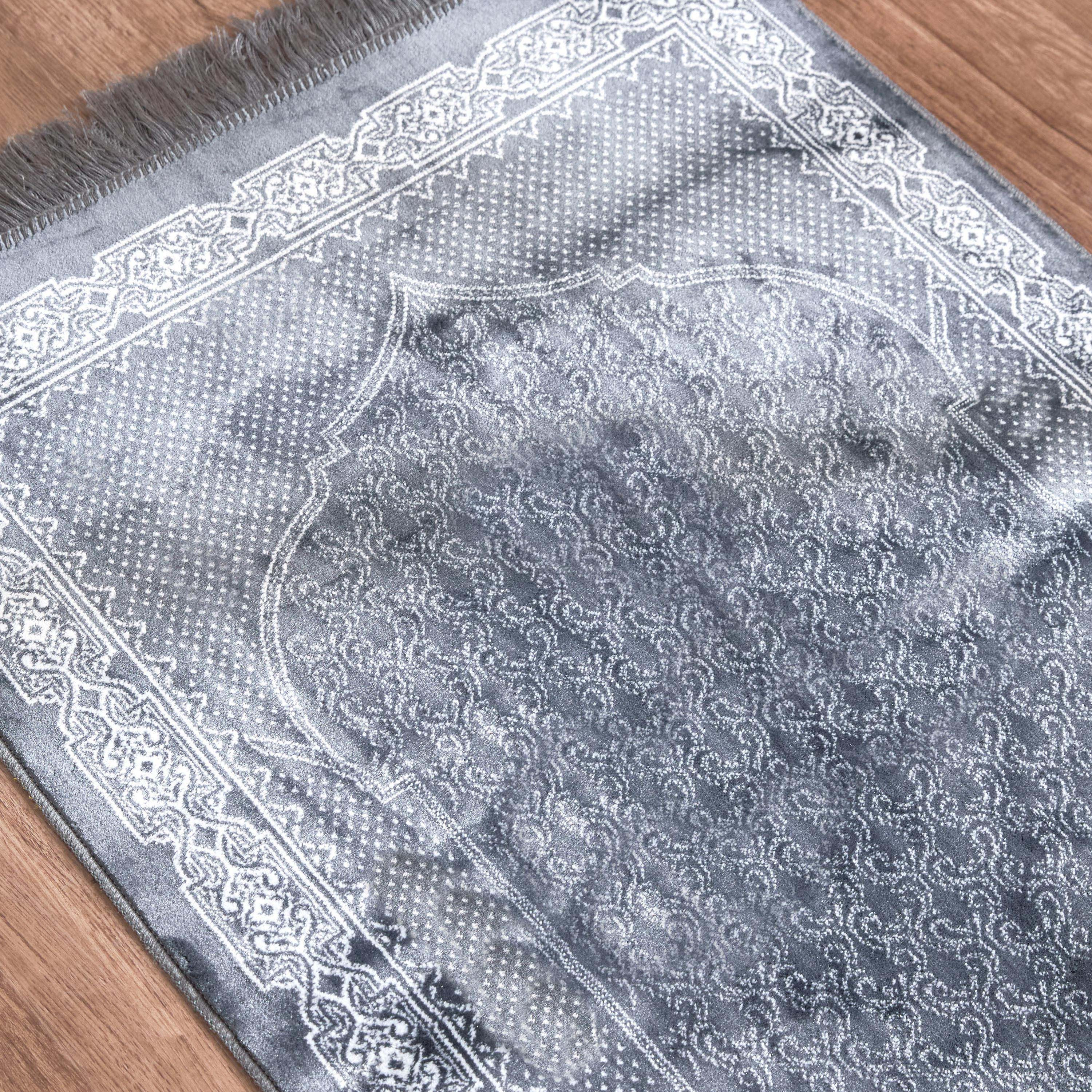 Rawdah Prayer Mat - 70x110 cm-household-rugsandcarpets-prayermats-image-2