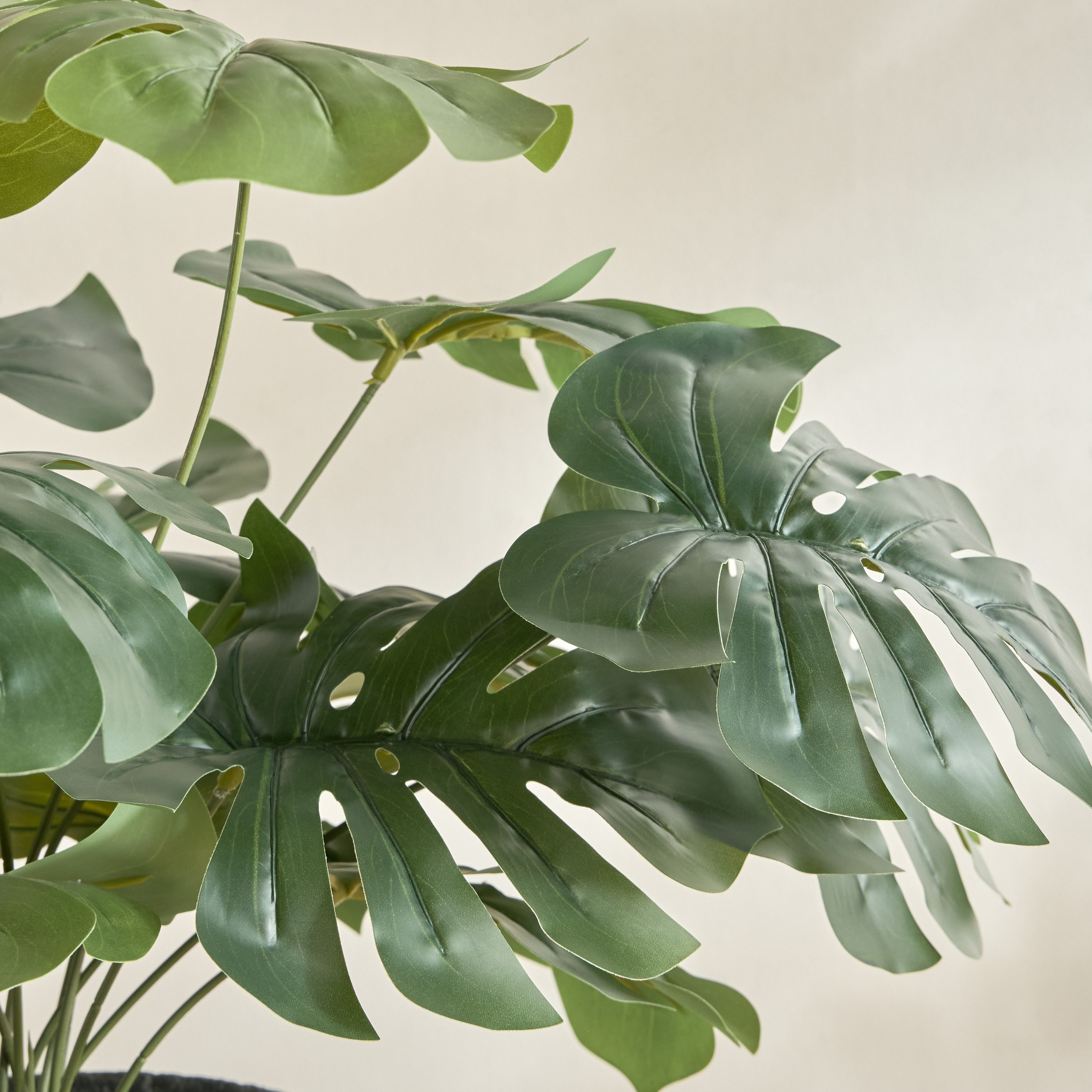 Slate Monstera in Pot - 53 cm-household-gardenandoutdoor-artificialplants-pottedplants-image-2