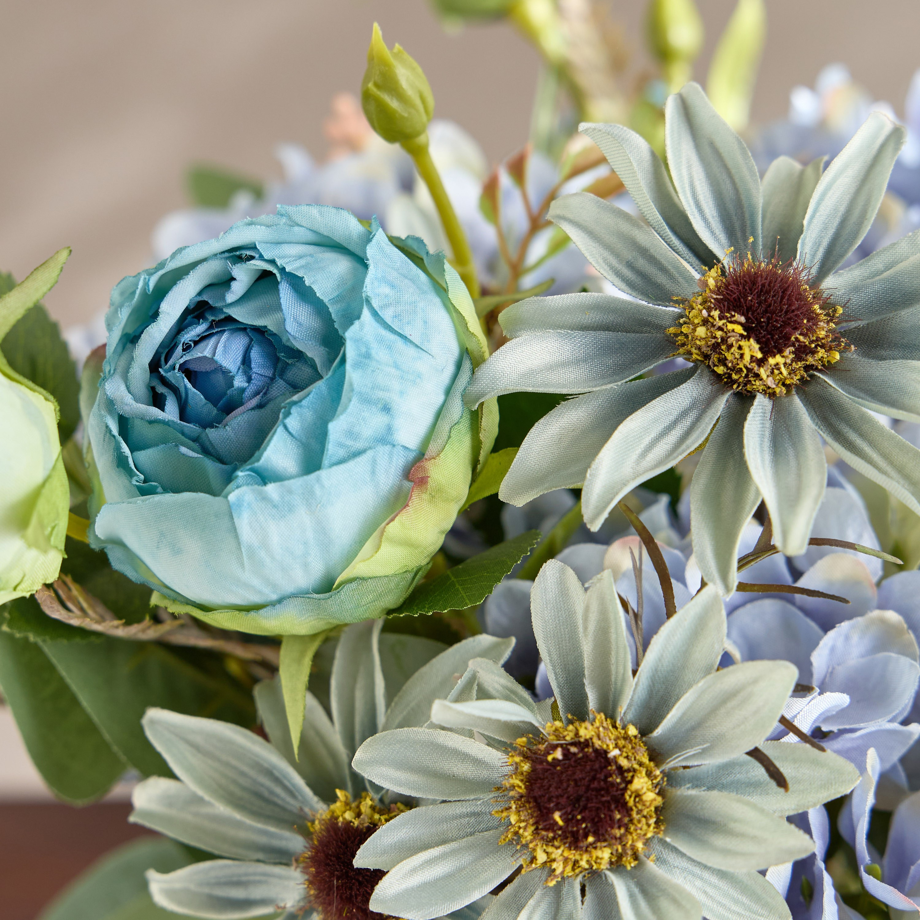Clarity Glee Mix Floral Arrangement in Vase - 53 cm-household-gardenandoutdoor-artificialflowersandplants-flowers-image-2
