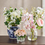 Clarity Spring Mixed Floral Arrangement in Glass Pot - 38 cm-household-gardenandoutdoor-artificialflowersandplants-flowers-image-4