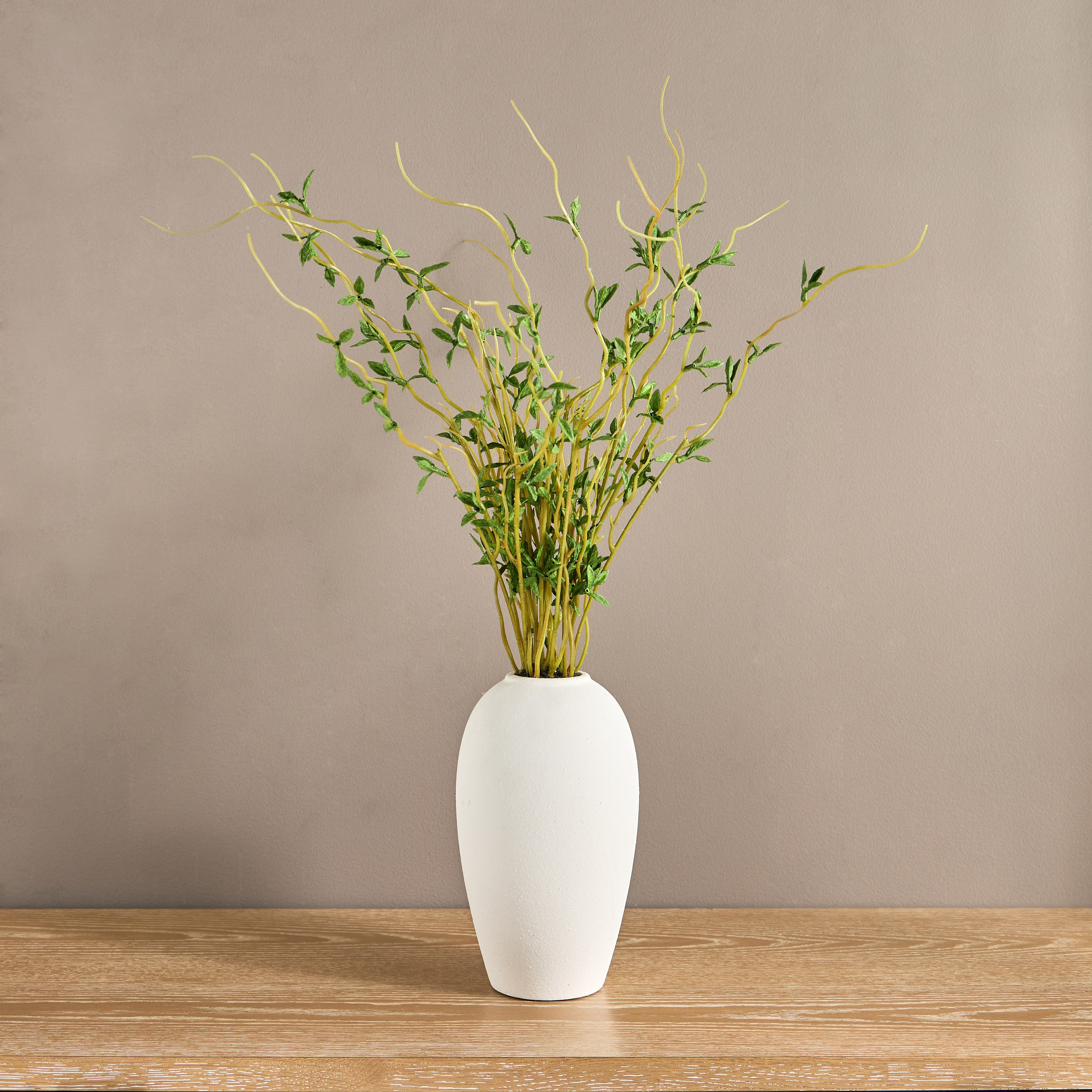 Chantilly Leaves in Ceramic Pot - 60 cm