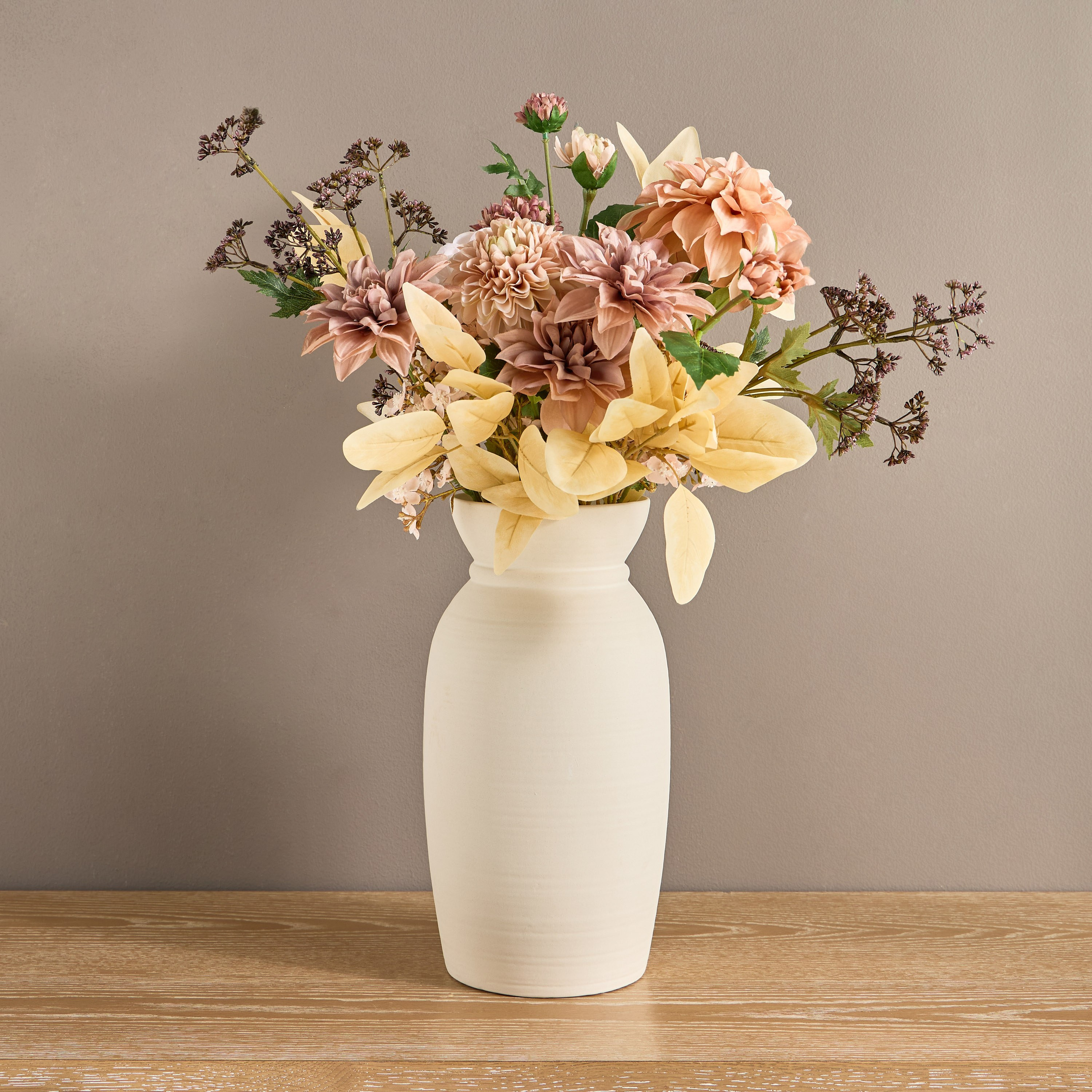 Chantilly Autumn Mixed Floral Arrangement in Pot - 50 cm-household-gardenandoutdoor-artificialflowersandplants-flowers-image-1