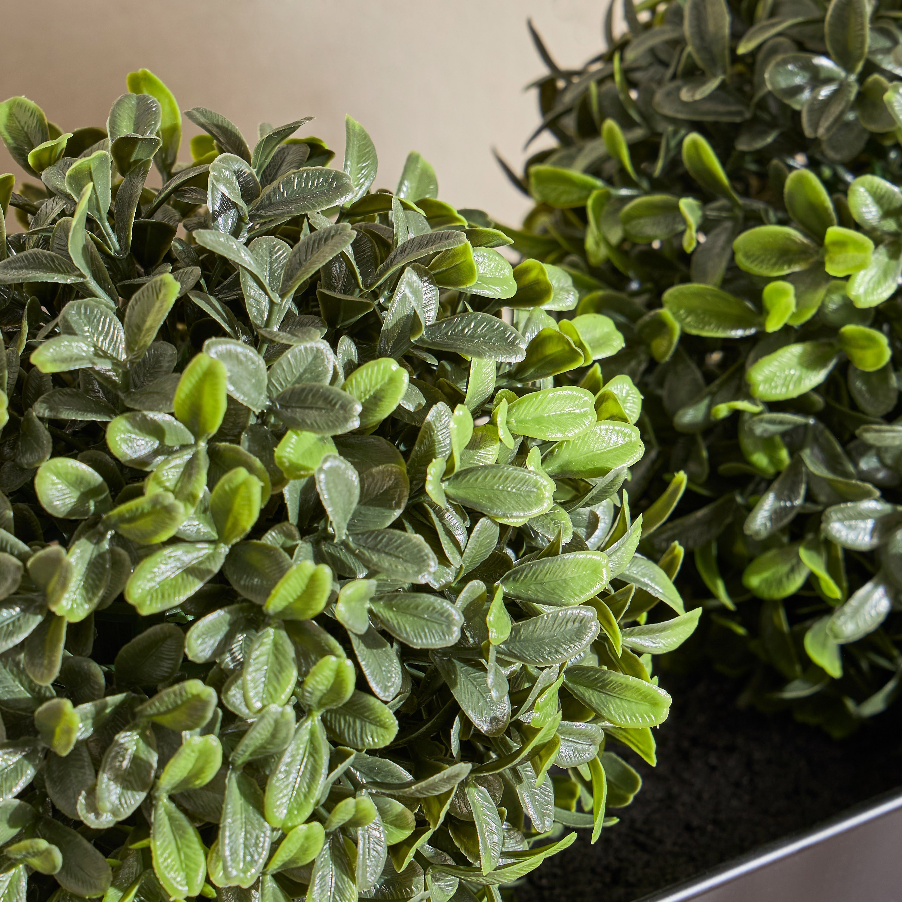 Milan Double Bush Arrangement - 29 cm-household-gardenandoutdoor-artificialplants-pottedplants-image-2
