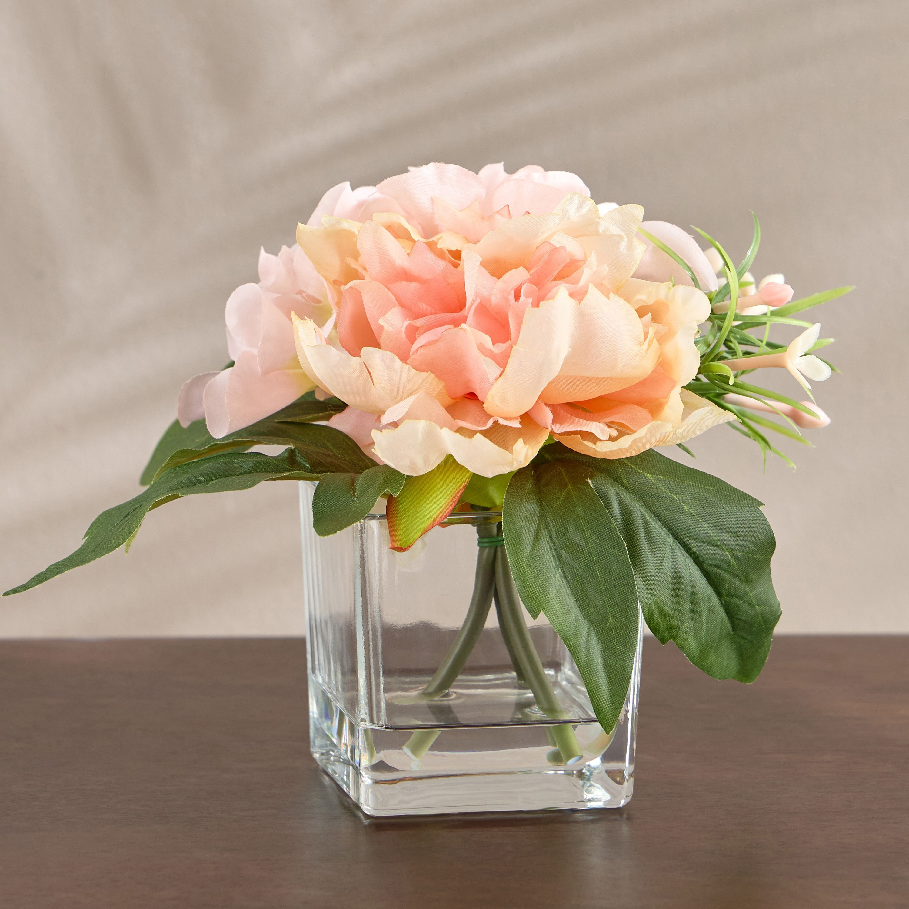 نبتة الفاوانيا في إناء زرع - كلاريتي - 16 سم-household-gardenandoutdoor-artificialflowersandplants-flowers-image-1