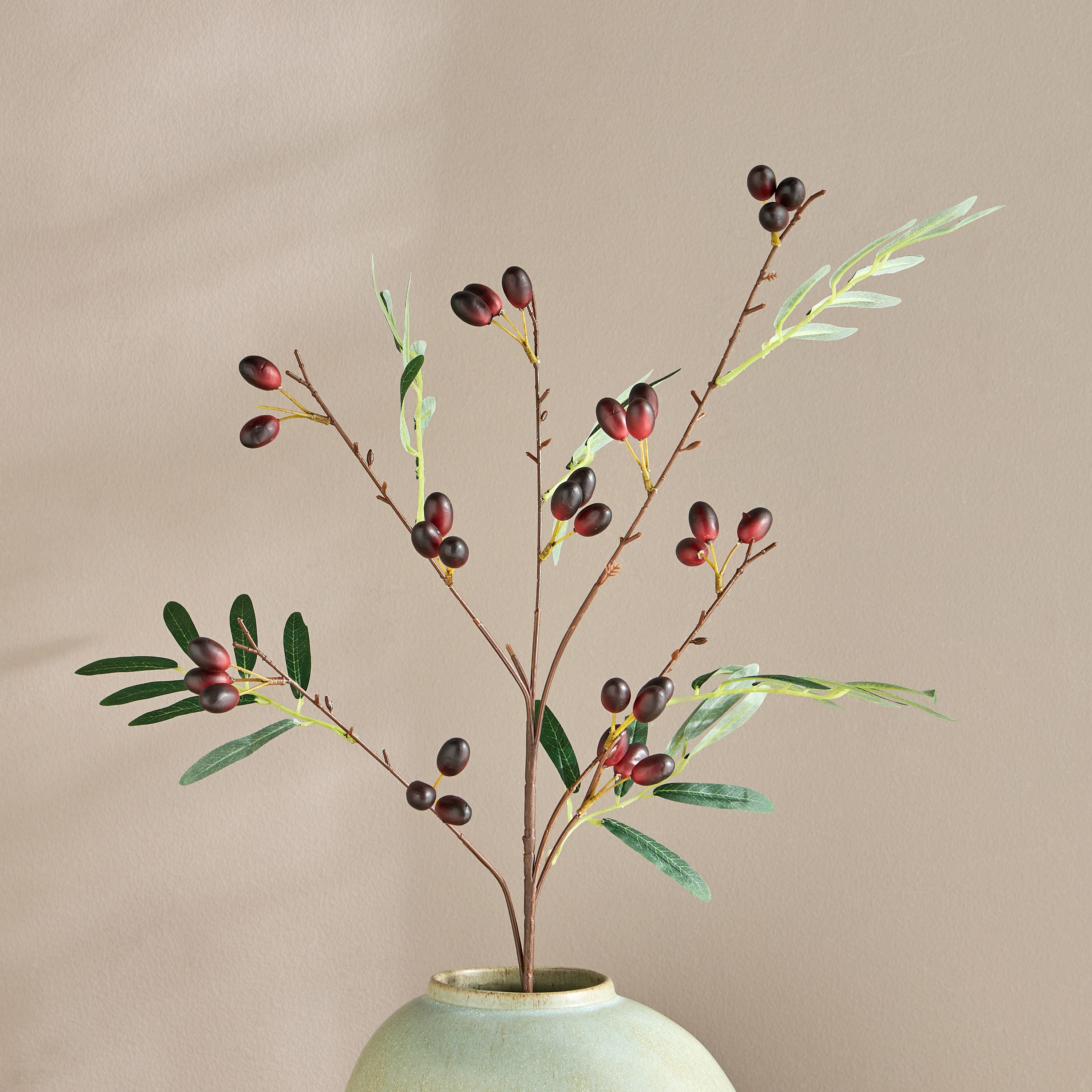 Olive Branch - 83 cm-household-gardenandoutdoor-artificialflowersandplants-fillers-image-1