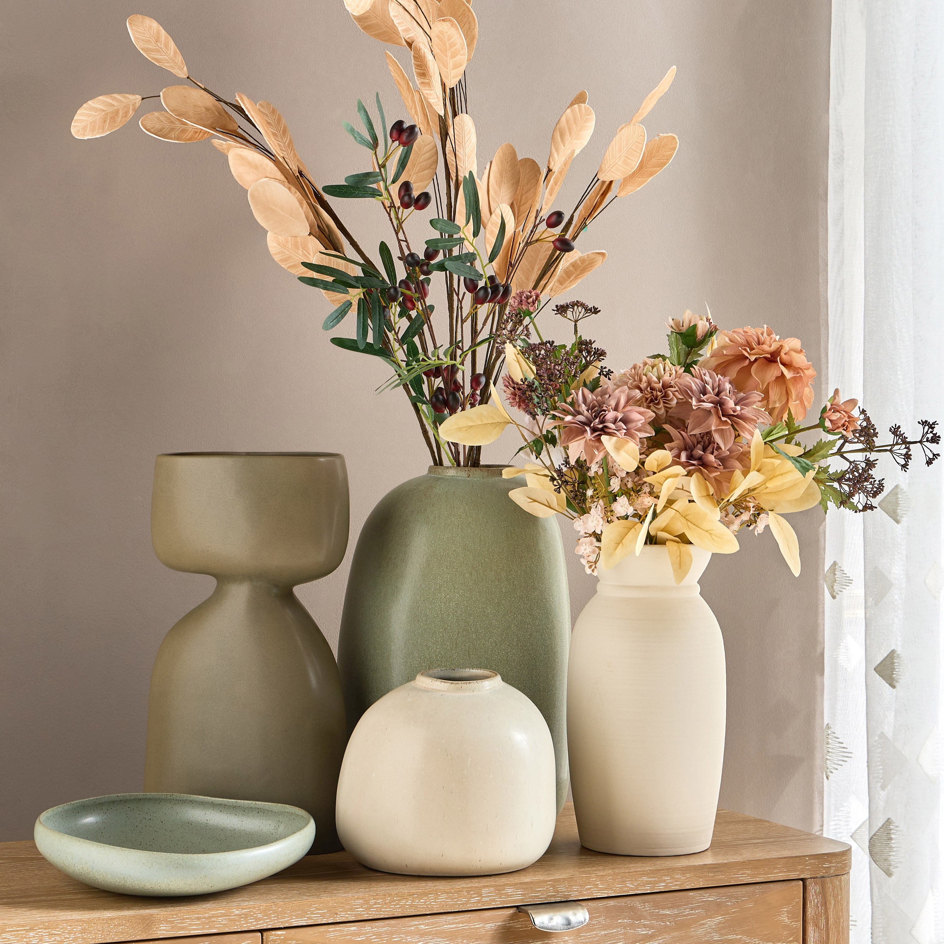Olive Branch - 83 cm-household-gardenandoutdoor-artificialflowersandplants-fillers-image-3