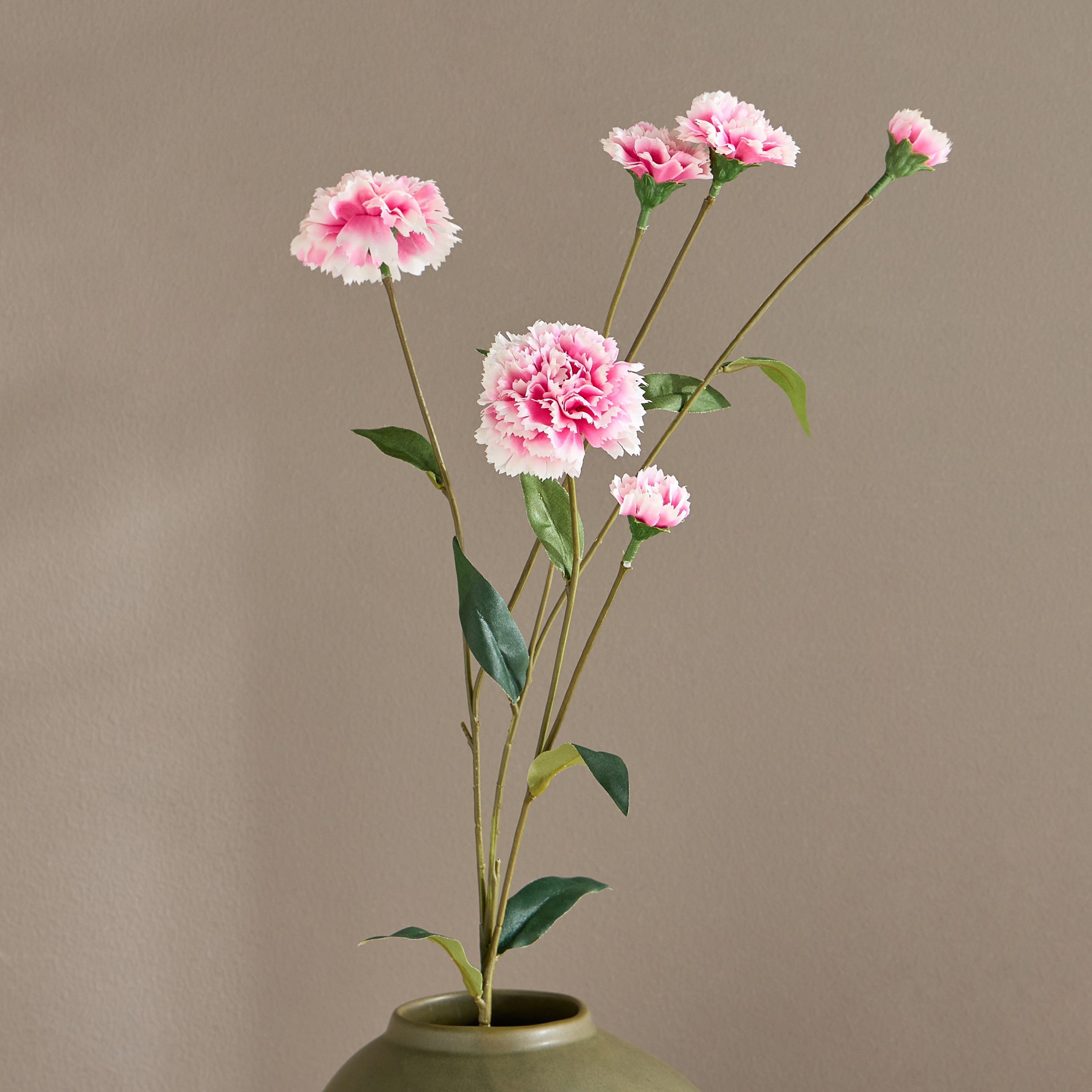 Carnation Flower Stem - 60 cm-household-gardenandoutdoor-artificialflowersandplants-stems-image-1
