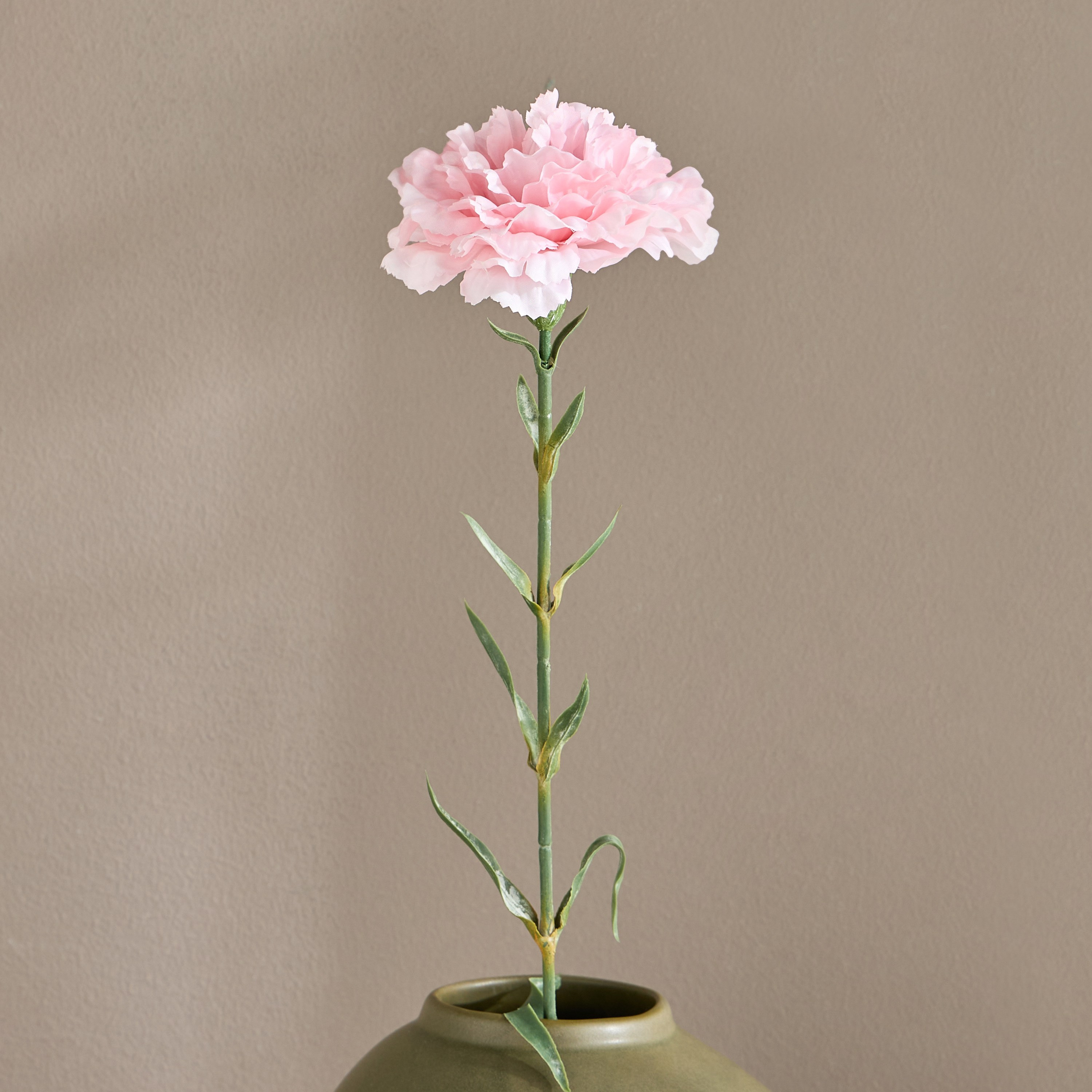 غصن قرنفل - 50 سم-household-gardenandoutdoor-artificialflowersandplants-stems-image-1