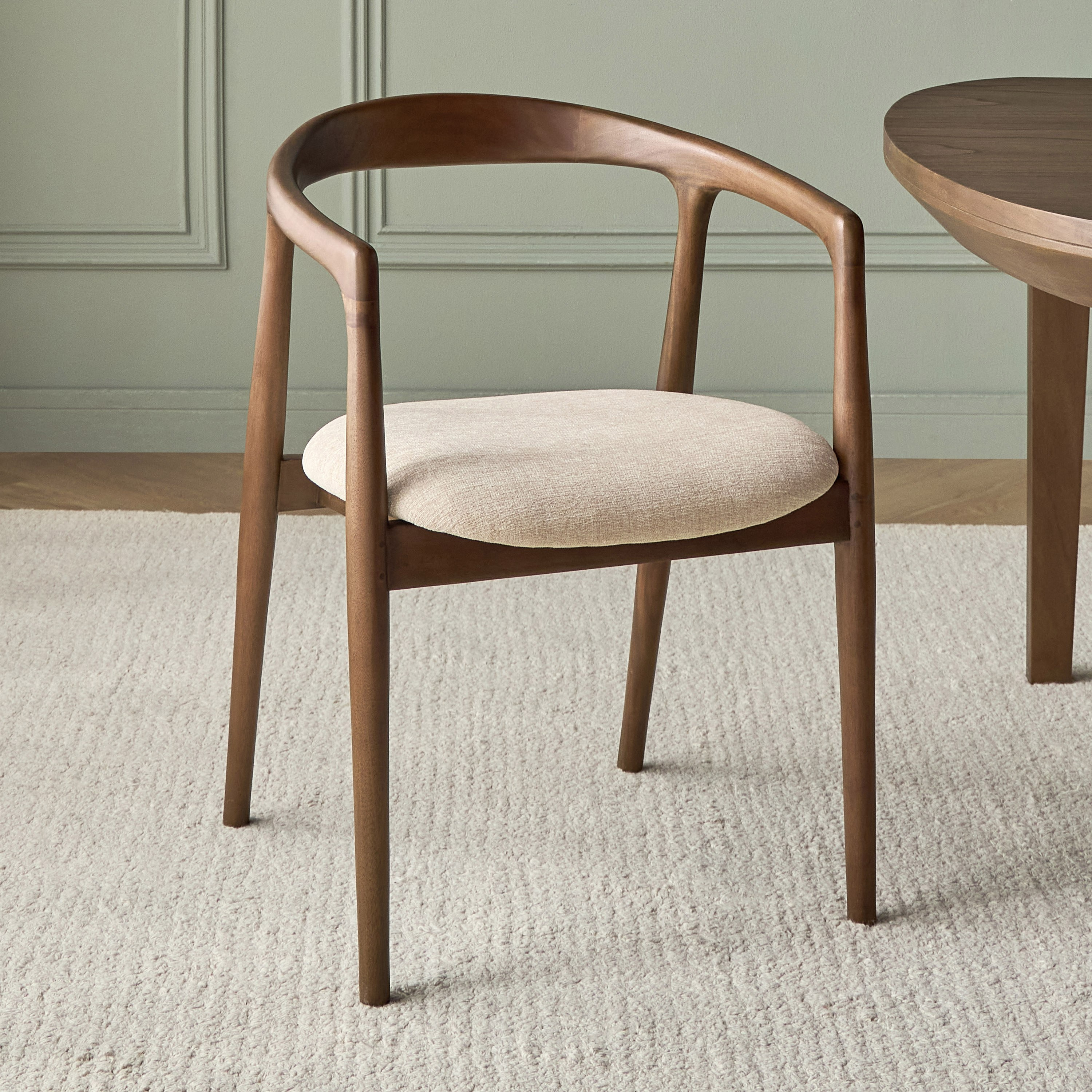 كرسي سفرة قماش - داكو شيفرونيت-furniture-diningroom-chairsandbenches-image-1