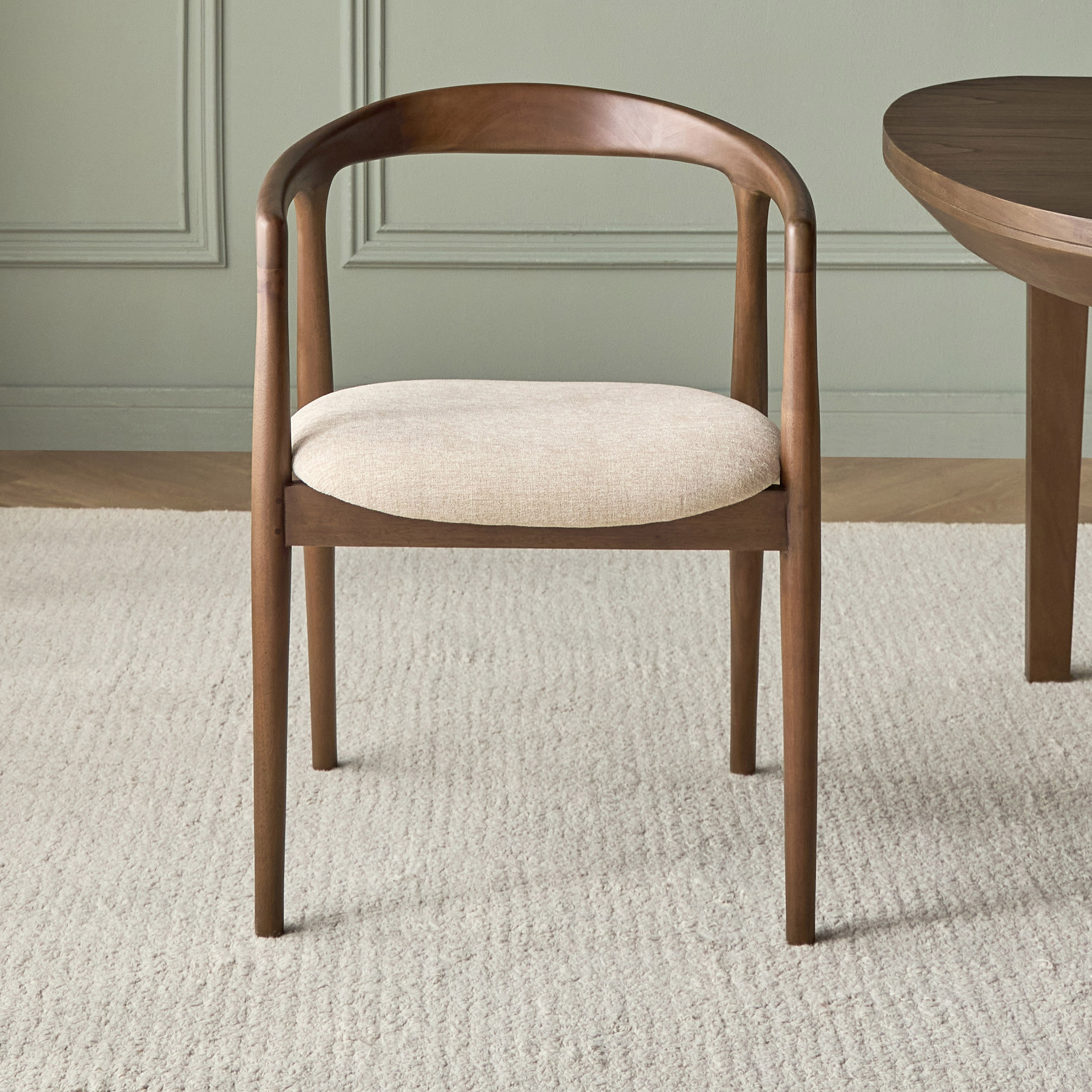 Dako Chevronet Fabric Dining Chair-furniture-diningroom-chairsandbenches-image-2