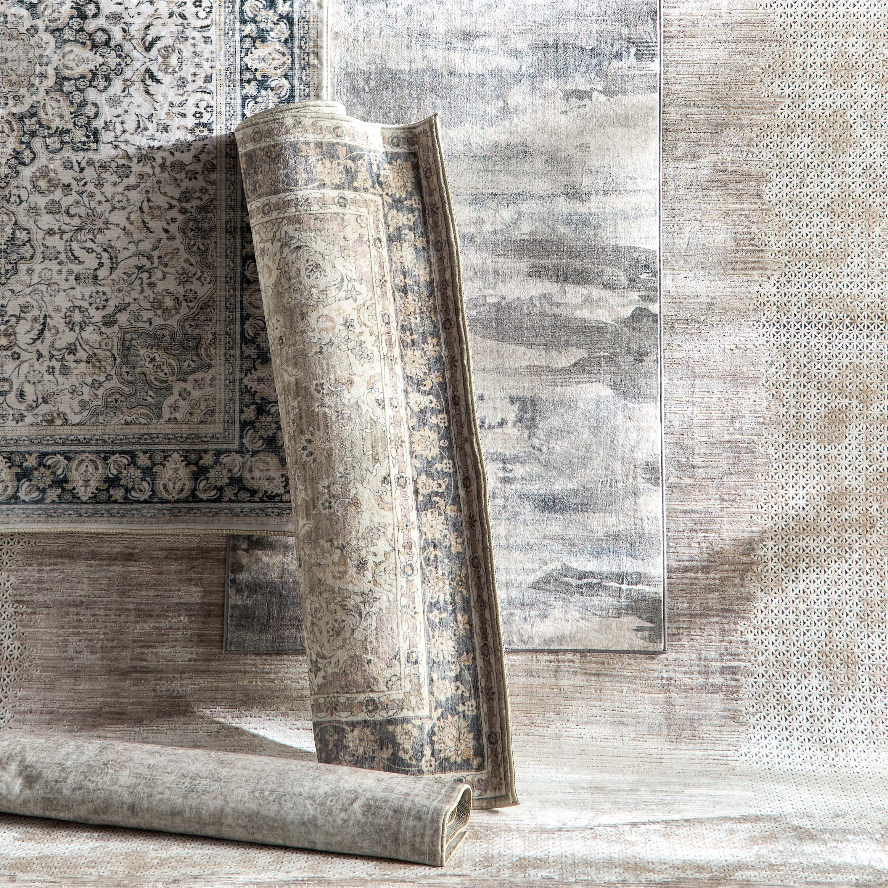 سجادة مخمل - لونا - 80x230 سم-household-rugsandcarpets-rugs-image-4