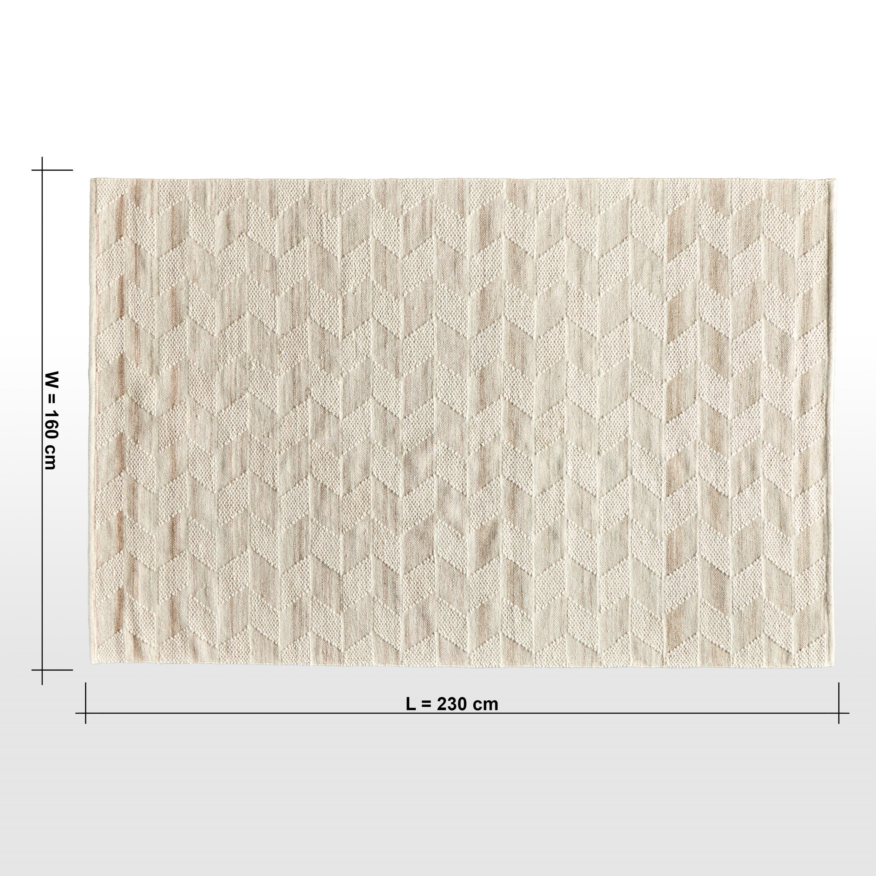 Adelise Woollen Handwoven Rug - 160x230 cm-household-rugsandcarpets-rugs-image-6