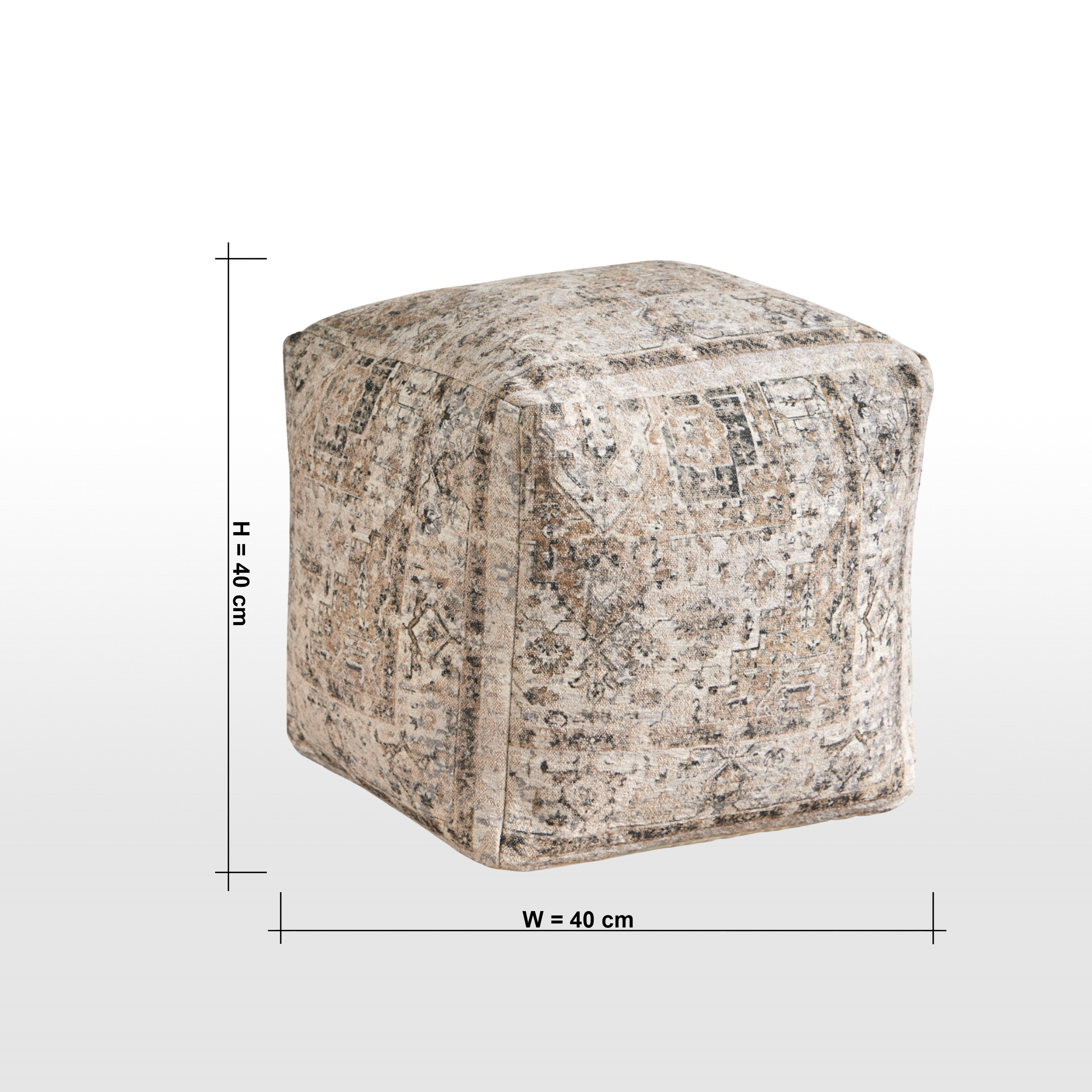 Constance Pouf - 40x40 cm-household-cushionsandthrows-poufs-image-5
