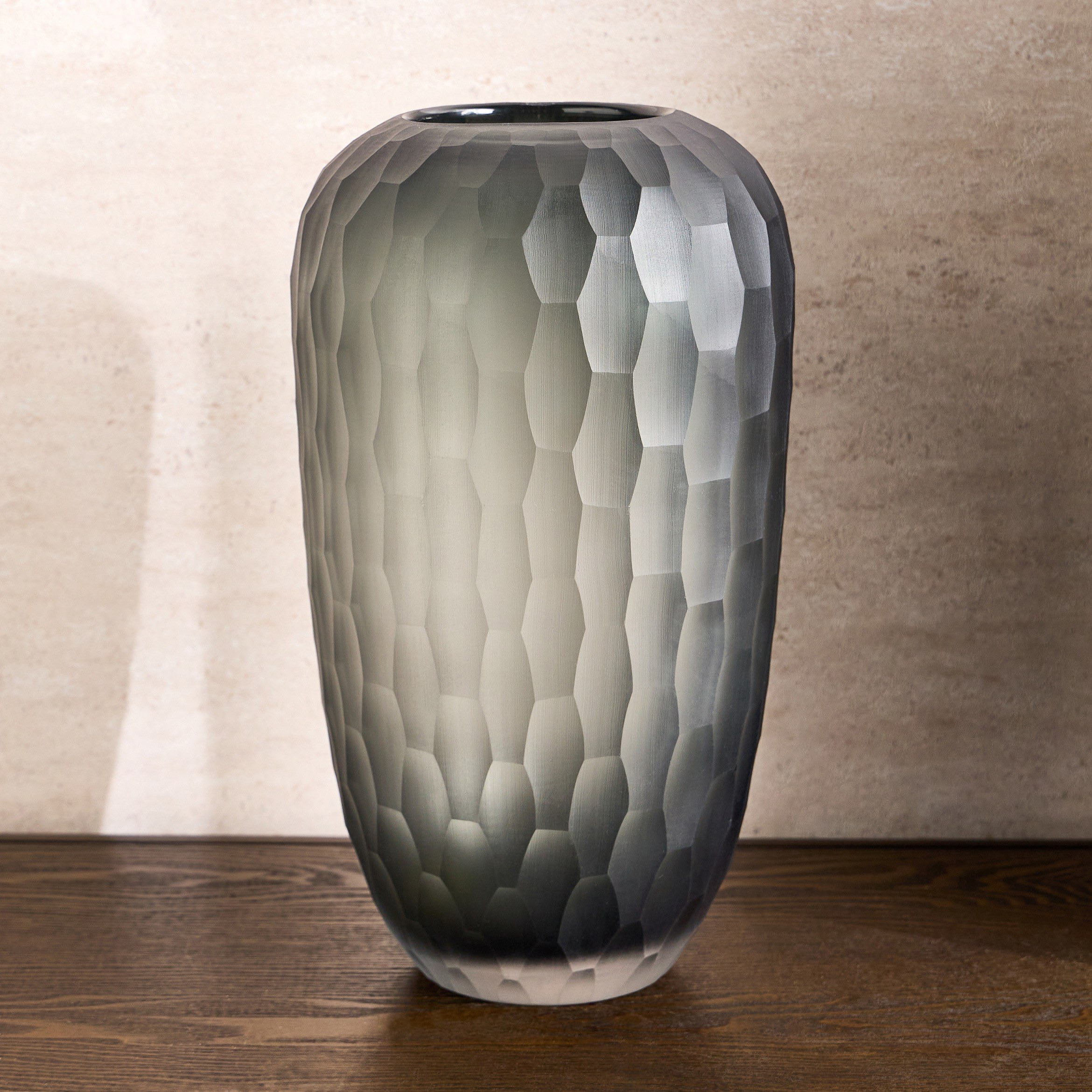 Fany Glass Vase - 33 cm-household-decor-vasesandbowls-image-1