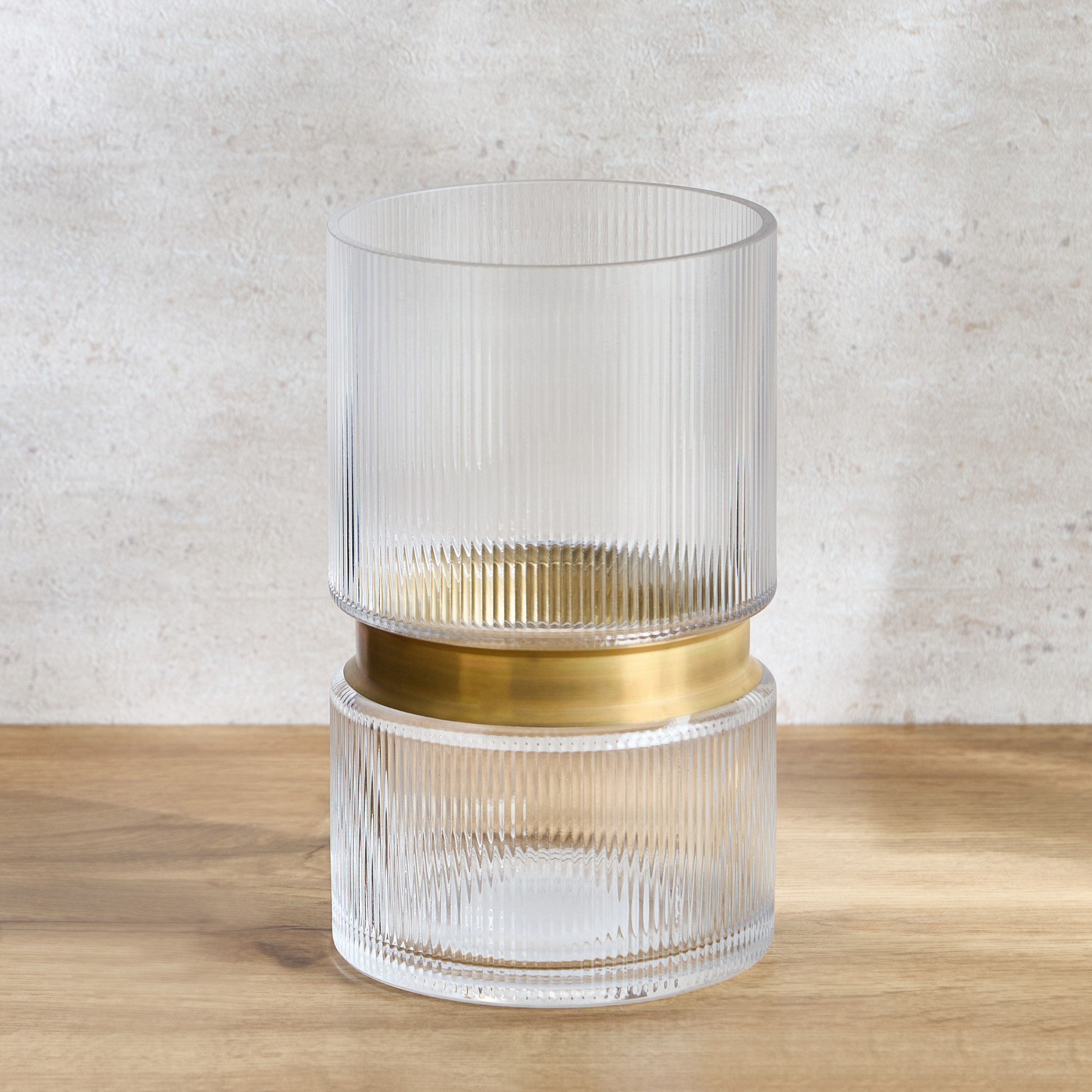 Fany Glass Vase - 20 cm-household-decor-vasesandbowls-image-1