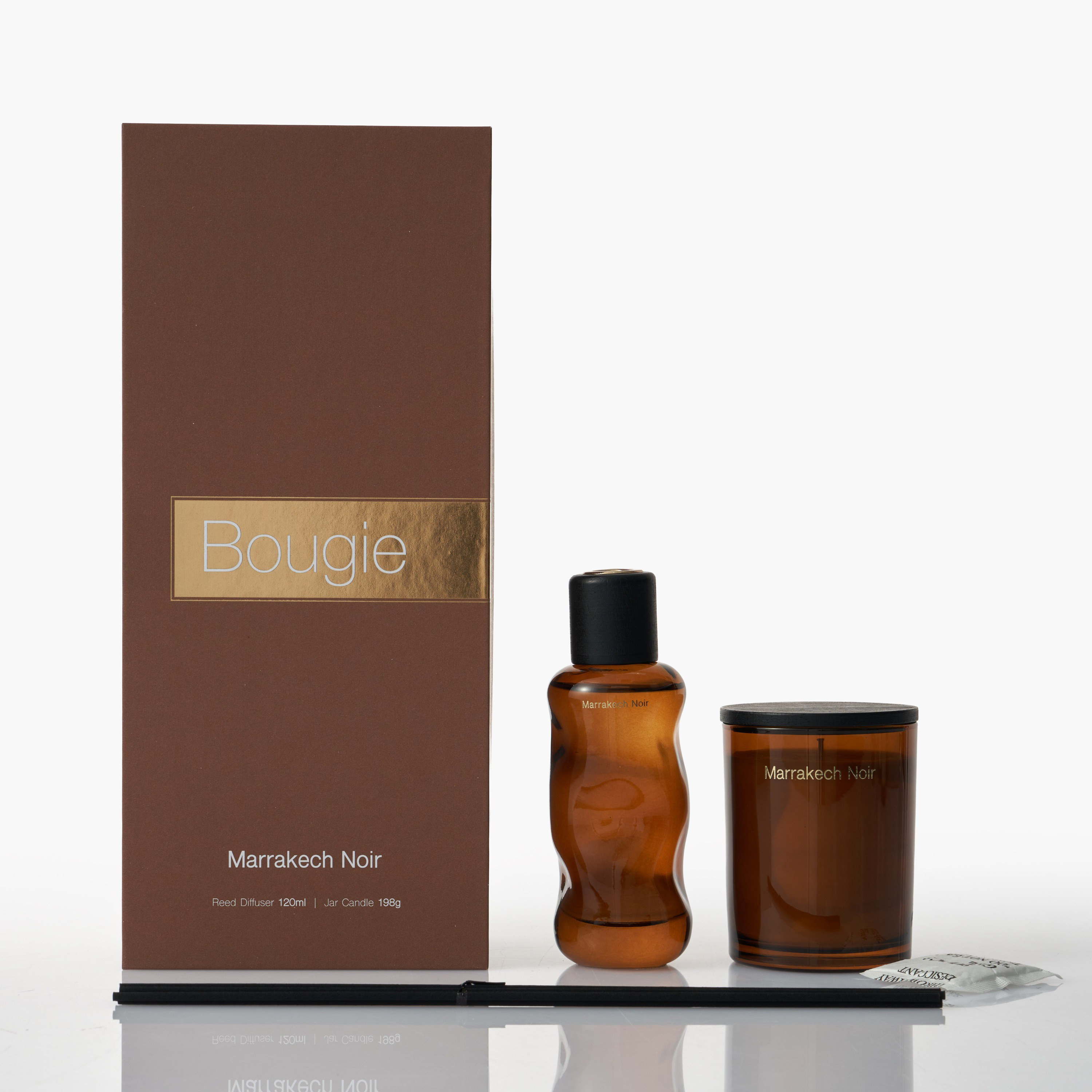 Bougie Crystal Mist Reed Diffuser and Scented Jar Candle Fragrance Gift Set-household-homefragrance-fragrancegiftset-image-1