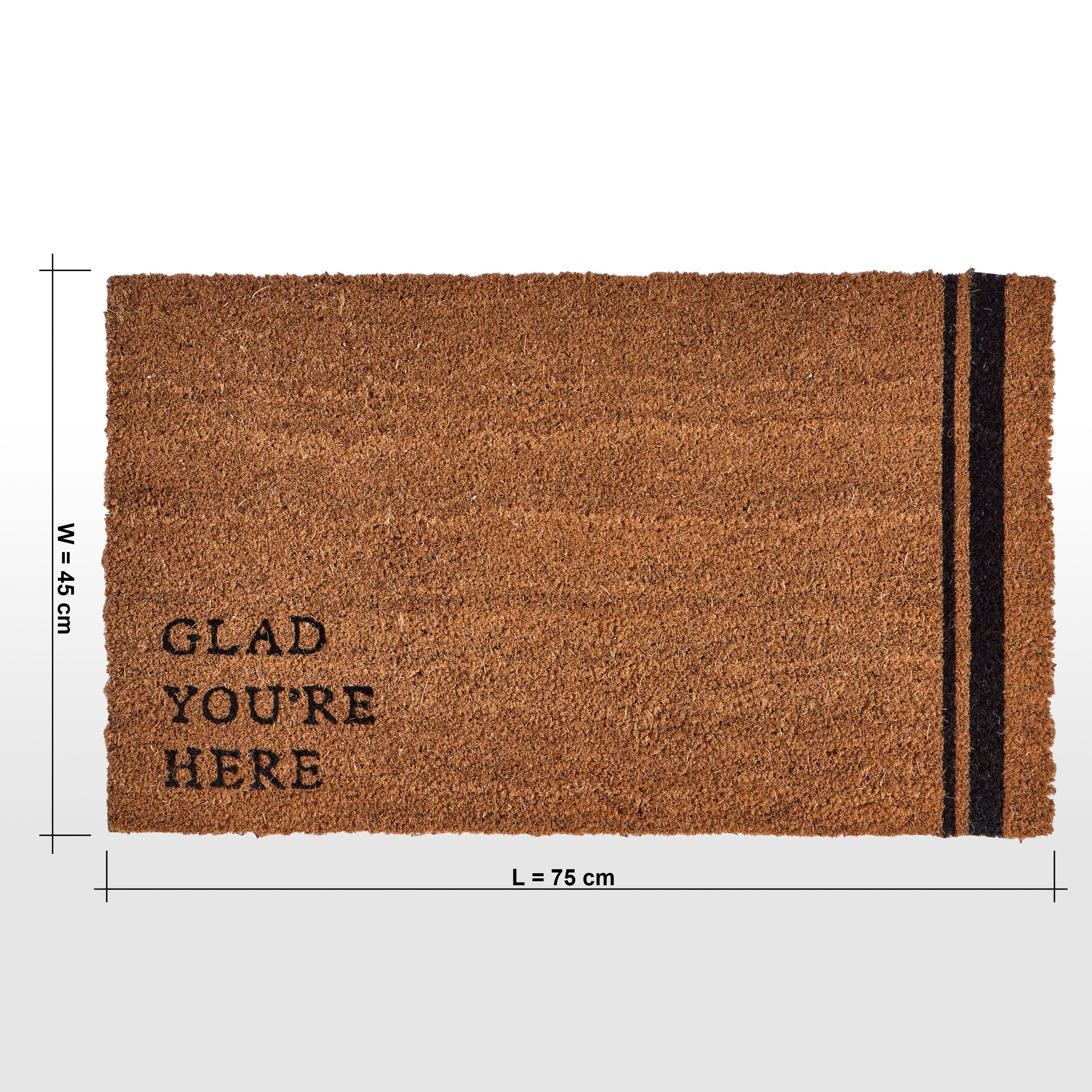 Glad Doormat - 45x75 cm-household-rugsandcarpets-doormats-image-6