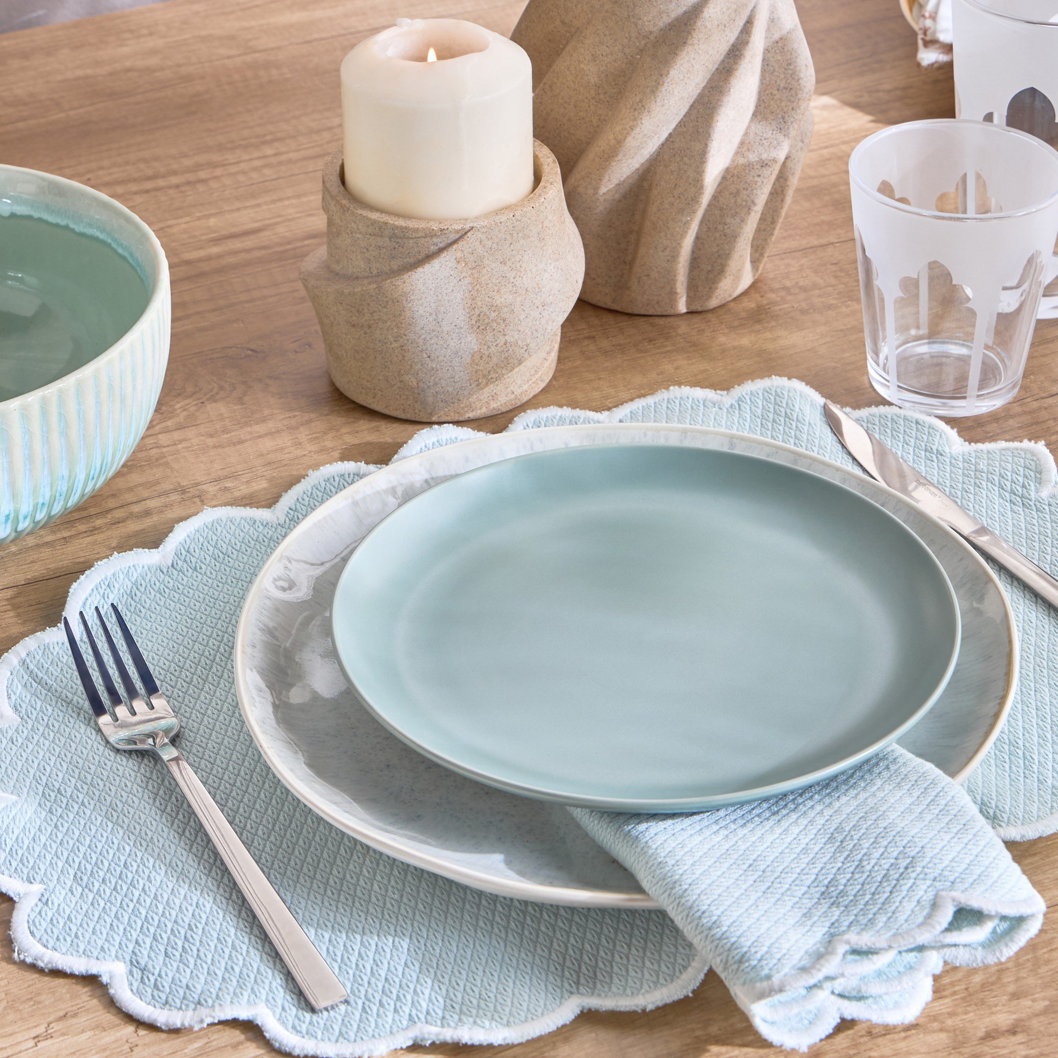 Fanous 4-Piece Napkin Set - 39x39 cm-household-dining-tablelinen-napkinsandaccessories-image-3
