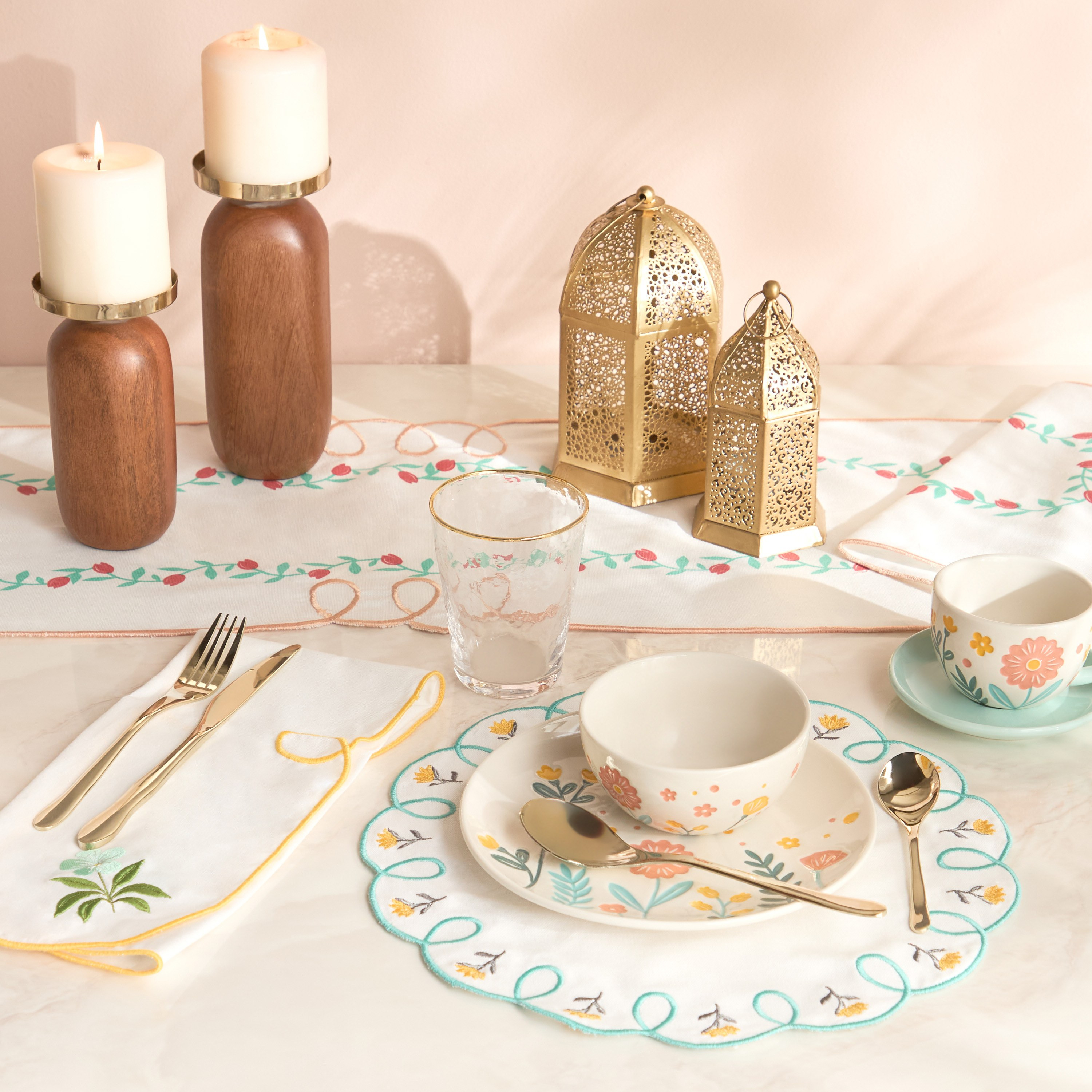 Bedouin 4-Piece Table Napkin Set - 45x45 cm-household-dining-tablelinen-napkinsandaccessories-image-3