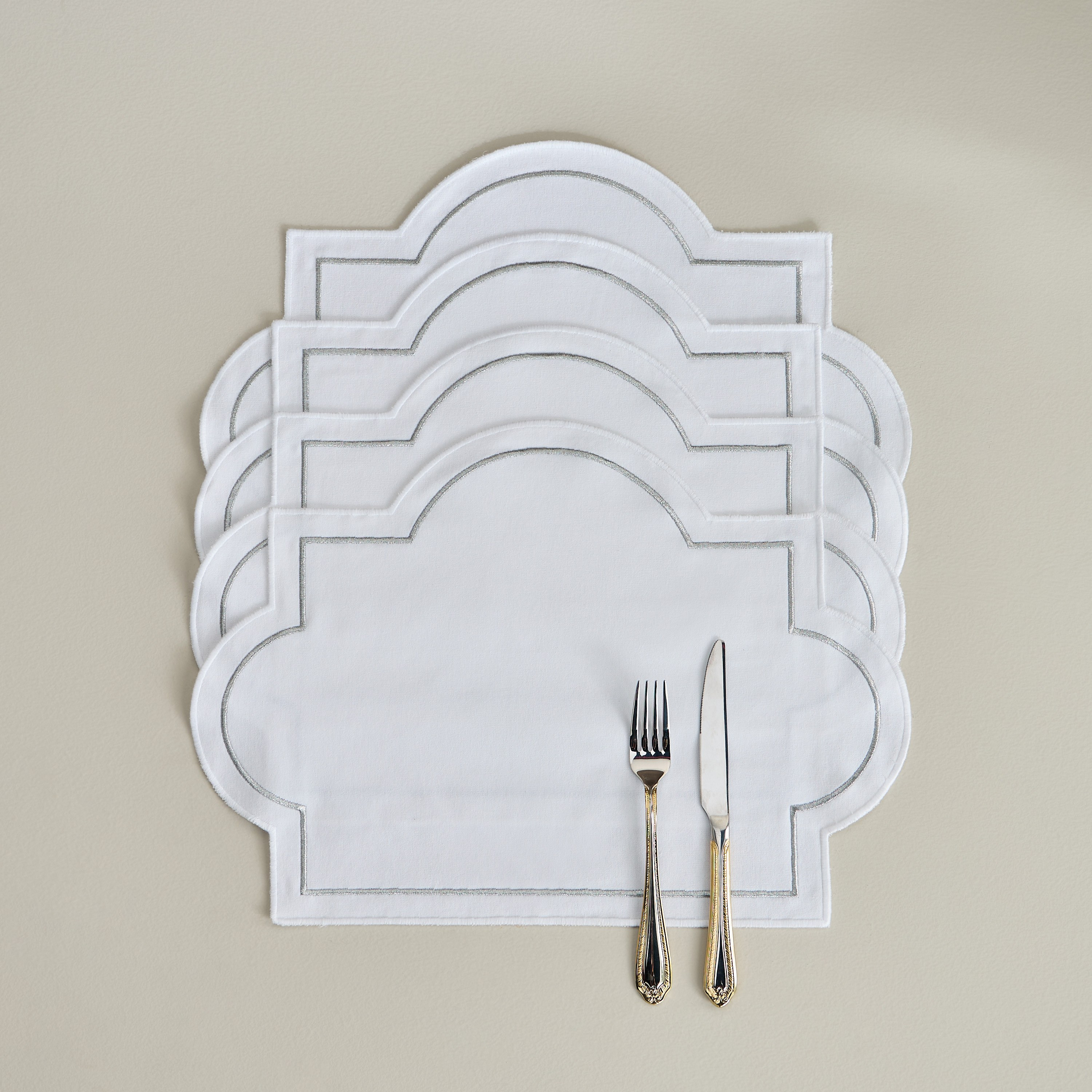 Inam 4-Piece Placemat Set-household-dining-tablelinen-placemats-image-1