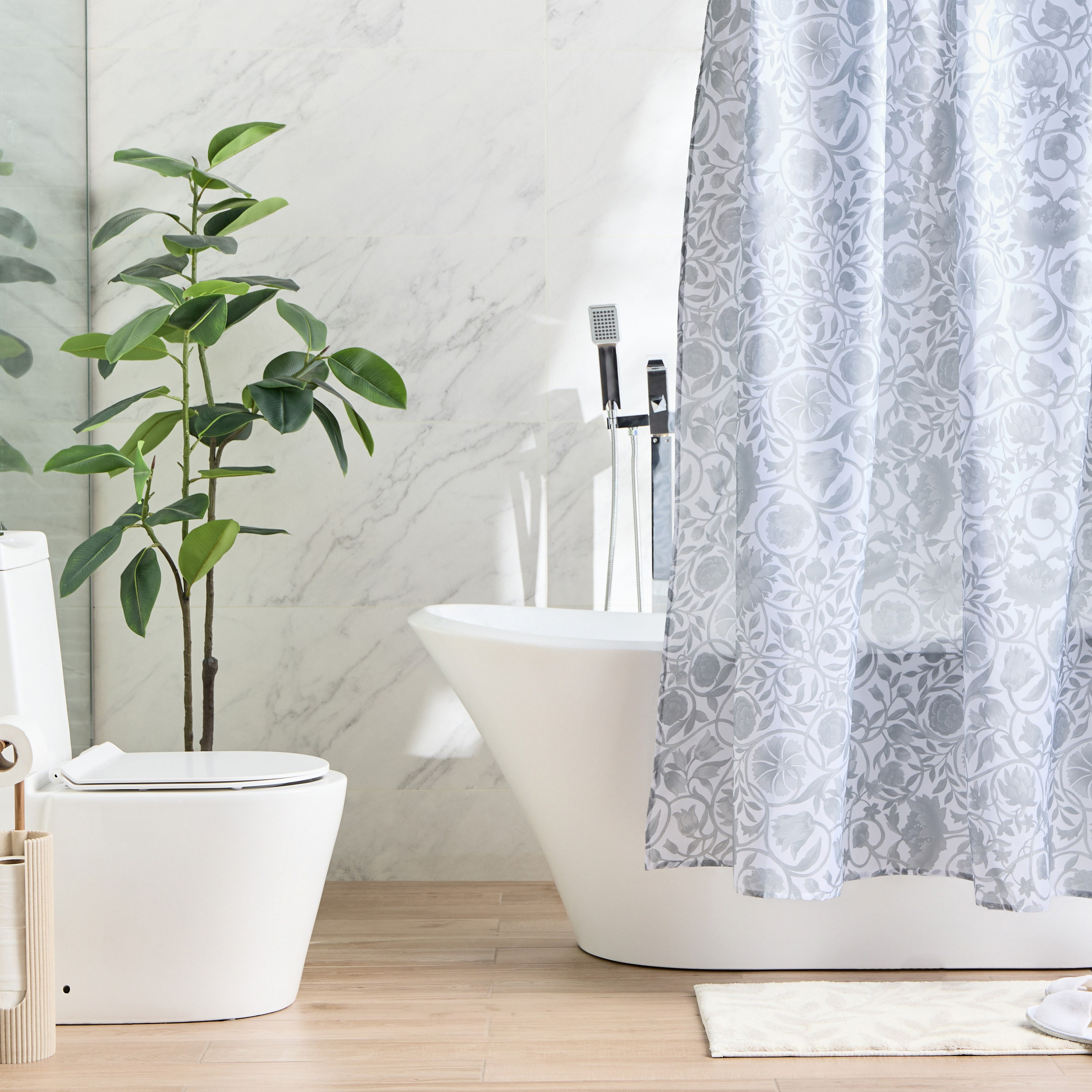 Kadera Shower Curtain - 180x240 cm-household-bathandlaundry-shower-showercurtainandliners-image-4