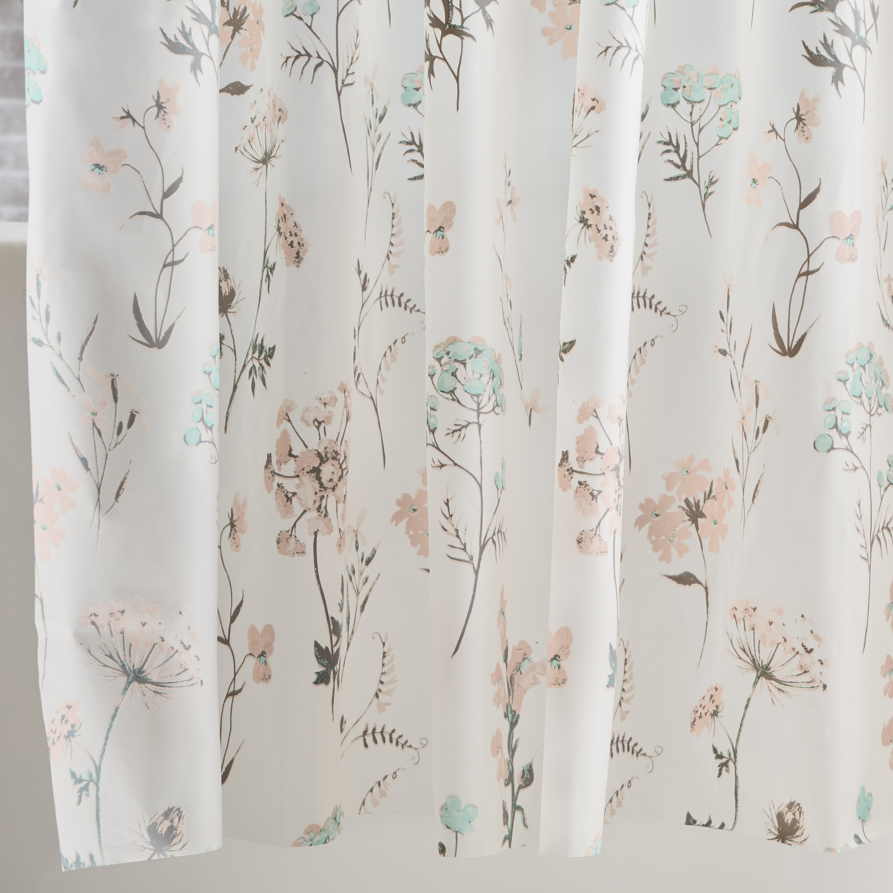 Florest Shower Curtain - 180x240 cm-household-bathandlaundry-shower-showercurtainandliners-image-2