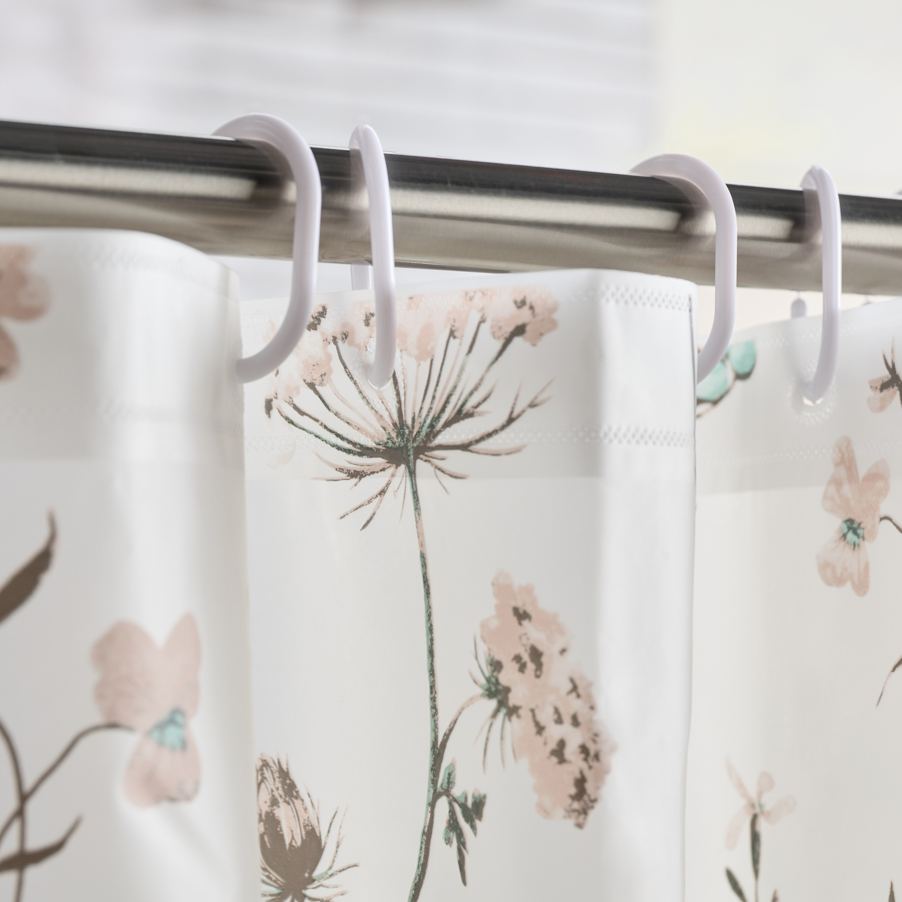 Florest Shower Curtain - 180x240 cm-household-bathandlaundry-shower-showercurtainandliners-image-3