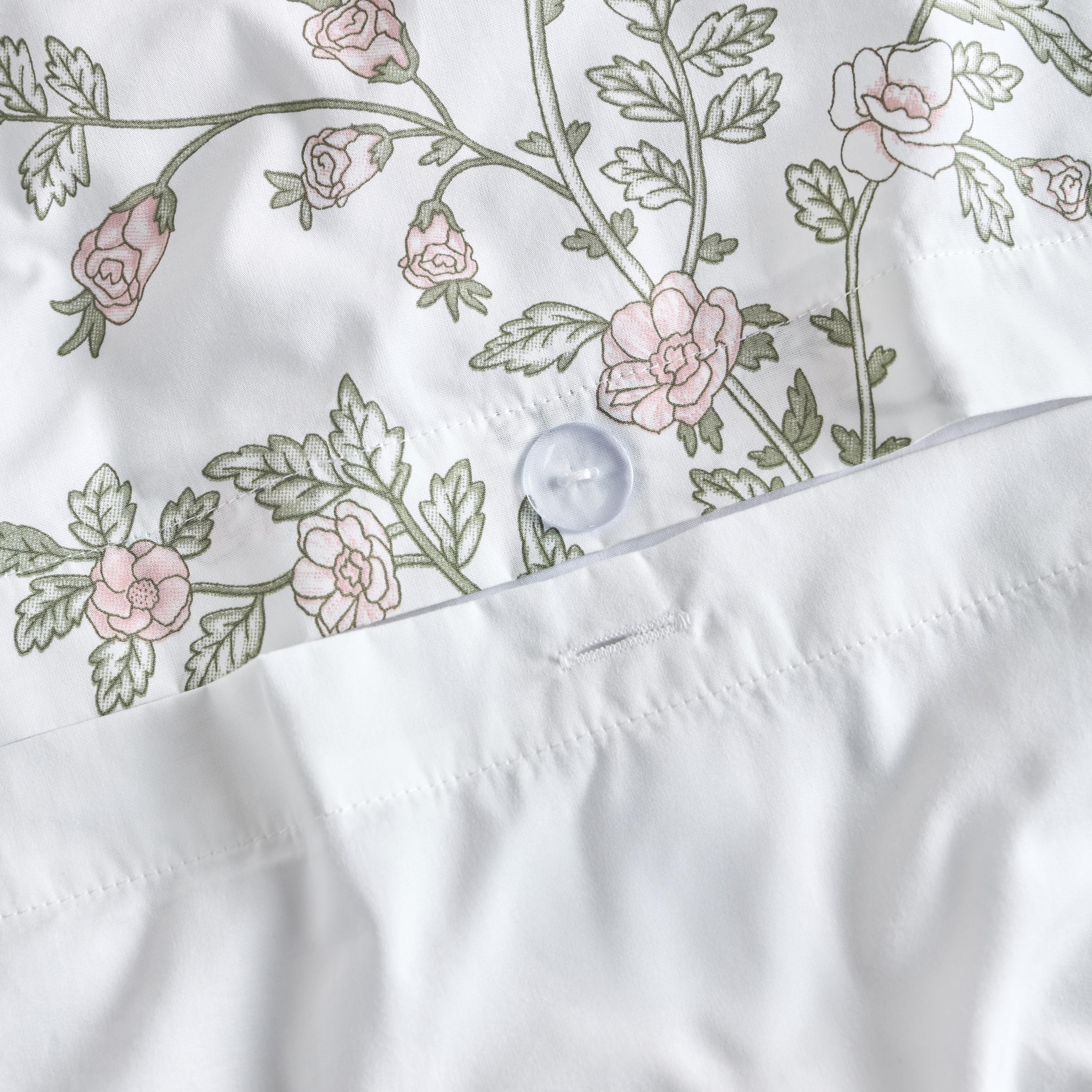 Eternity Luxe Cotton 3-Piece King Duvet Cover Set - 230x220 cm-household-bedding-duvetandcovers-duvetcovers-image-4