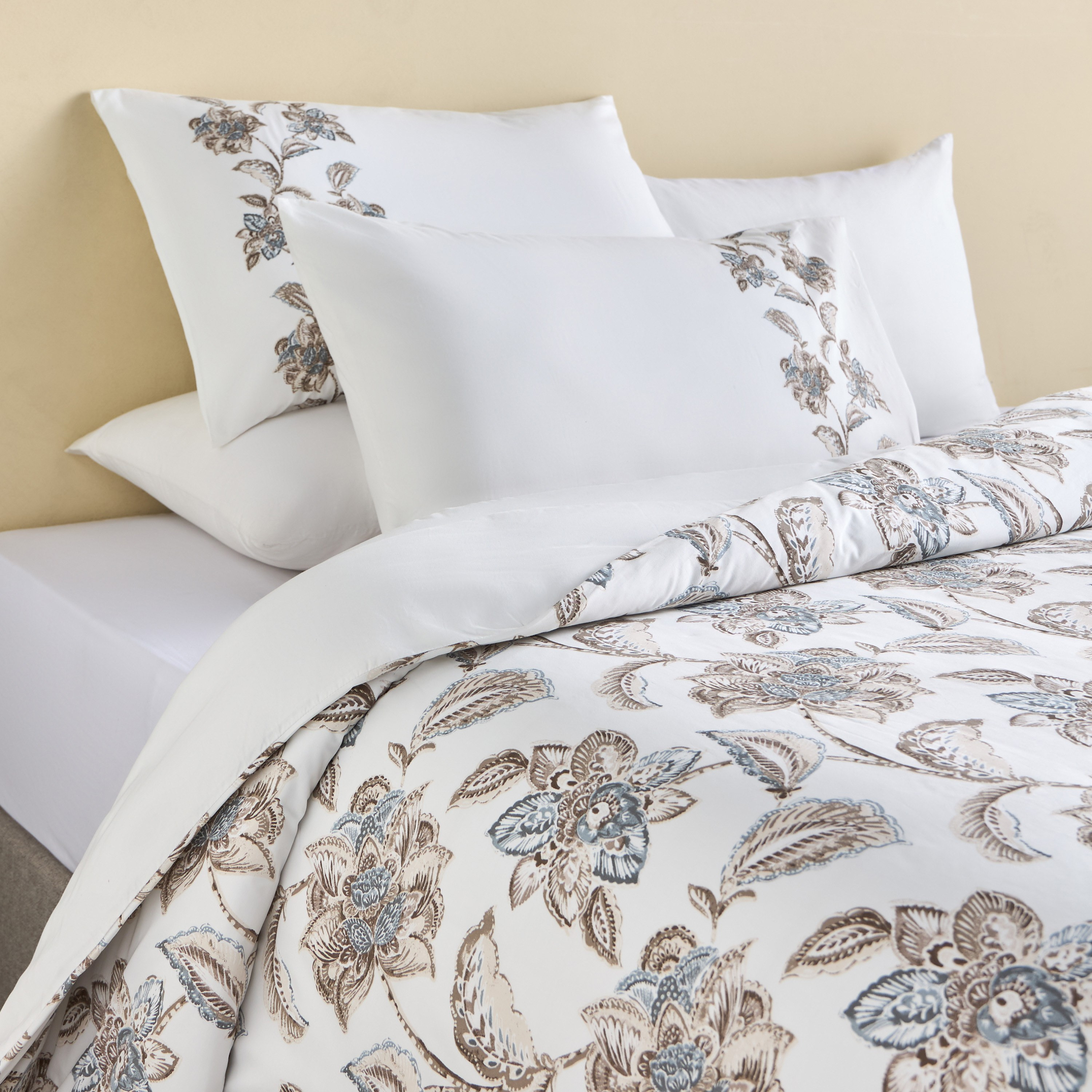 Eternity Luxe Cotton 325 Thread Count 3-Piece Queen Duvet Cover Set - 200x200 cm-household-bedding-duvetandcovers-duvetcovers-image-1