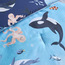 Royce Under Sea Reversible 2-Piece Single Comforter Set - 135x220 cm-kids-beddingandwindows-bedding-comforters-image-4