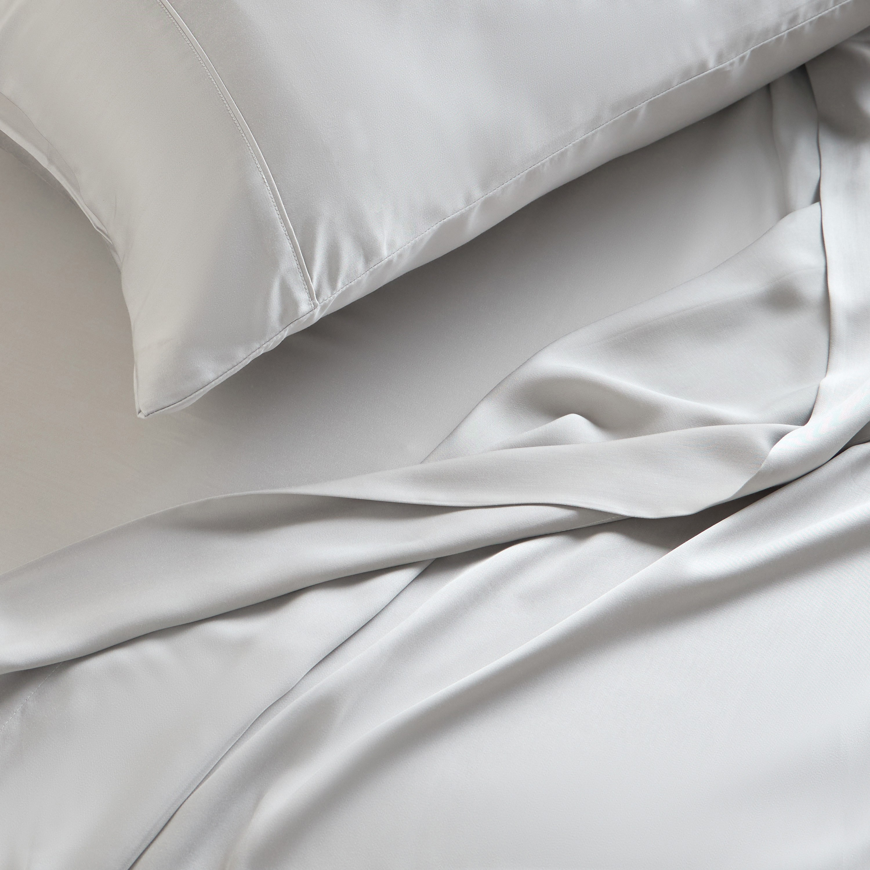 Terra Bamboo Sateen Weave 300 Thread 4-Piece Queen Fitted and Flat Sheet Set - 160x200 cm-household-bedding-sheetsandpillowcases-flatsheets-image-3