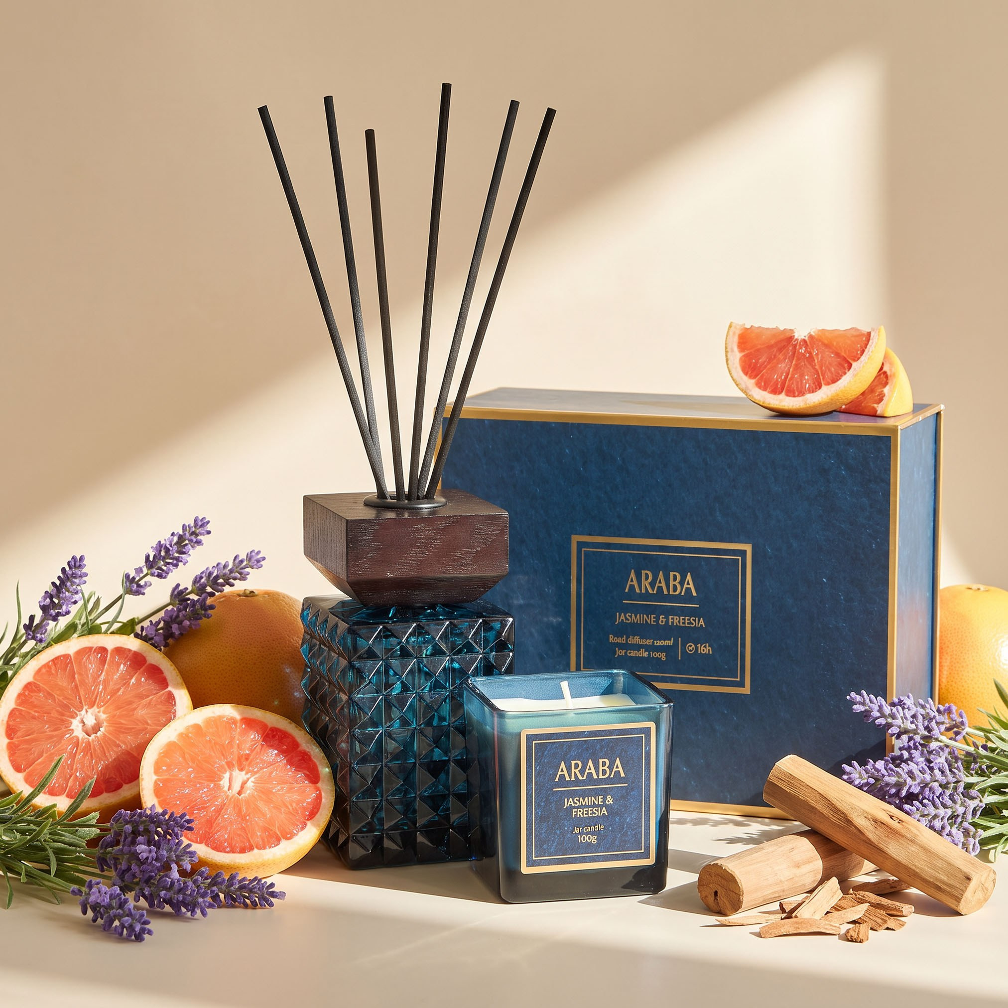 طقم هدايا عطر الياسمين والفريزيا - أرابا-household-homefragrance-fragrancegiftset-image-1