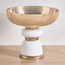 Blanco Marble Footed Decorative Bowl - 23 cm-household-decor-vasesandbowls-image-1