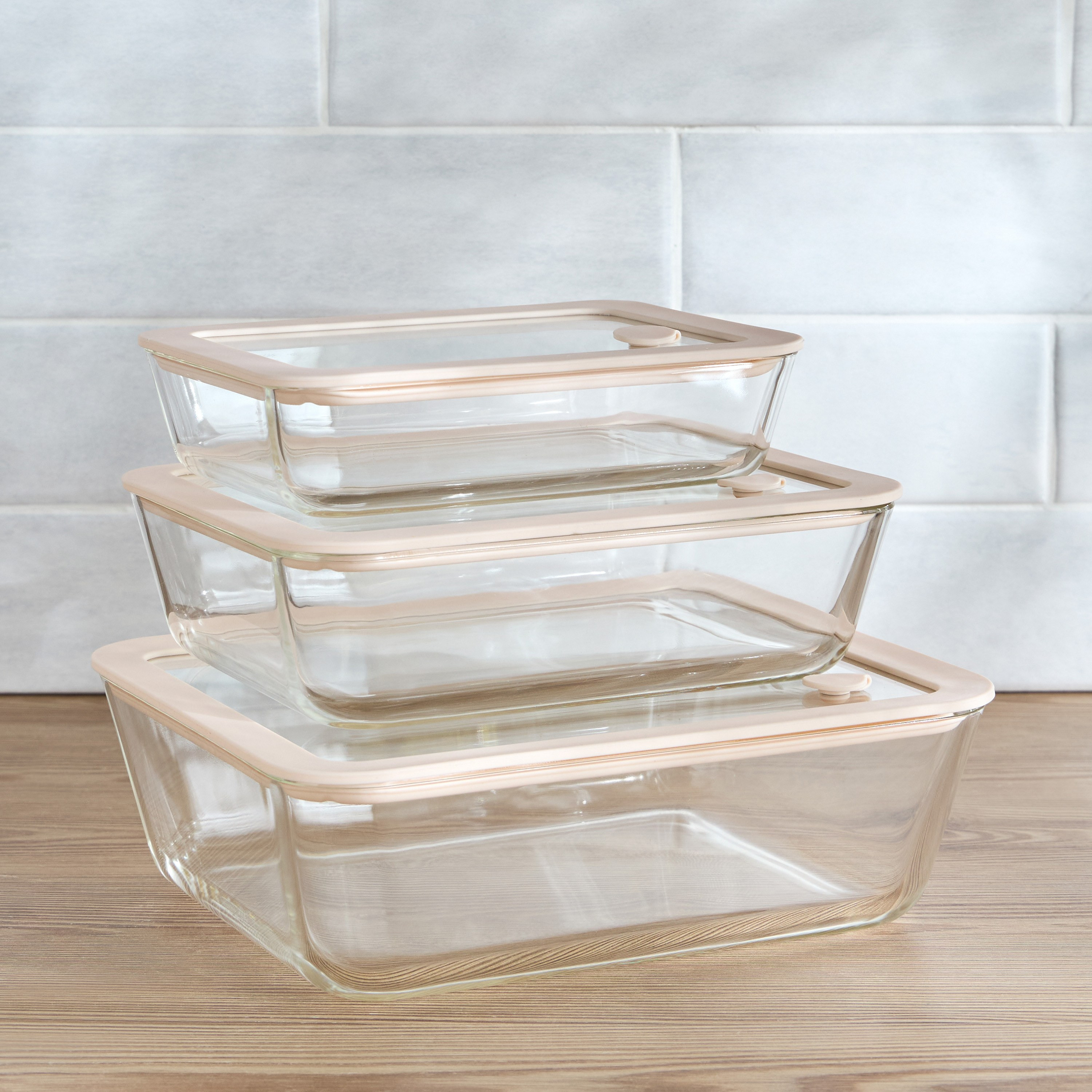 Pristine 3-Piece Food Container Set-household-kitchen-foodstorage-pantryandstorage-image-1