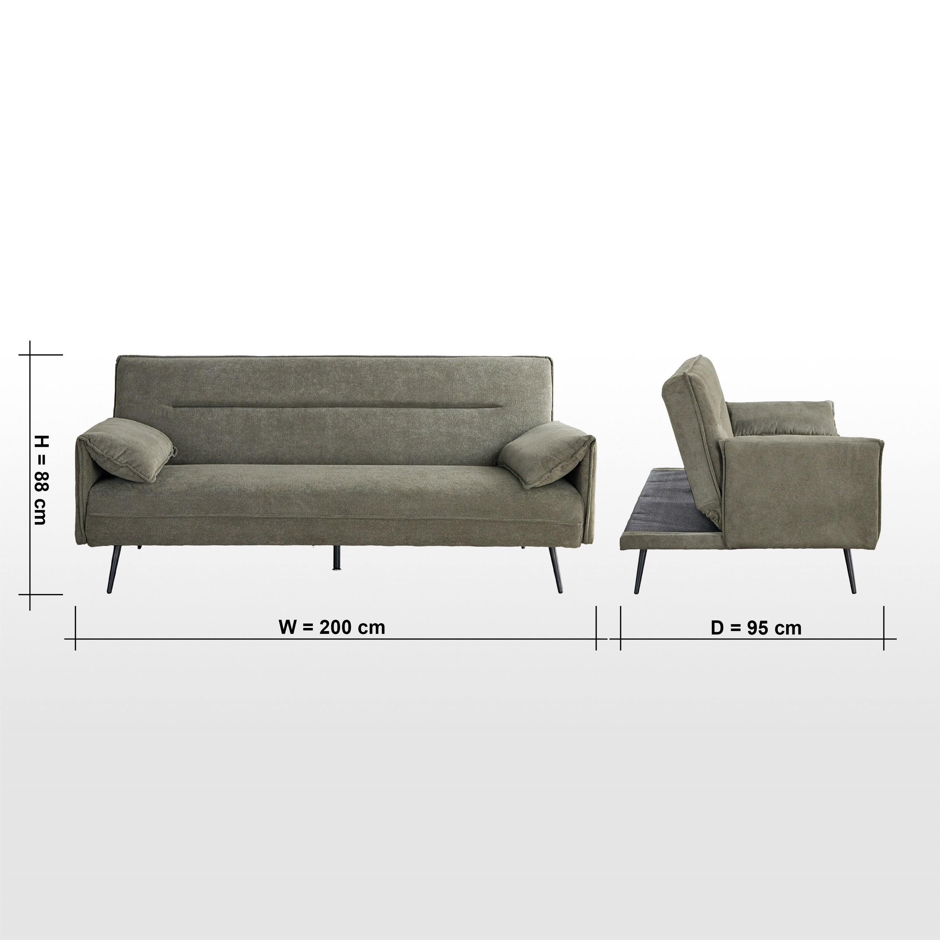 Novara 3-Seater Fabric Sofa Bed-furniture-sofaandseating-sofabedsanddaybeds-image-11